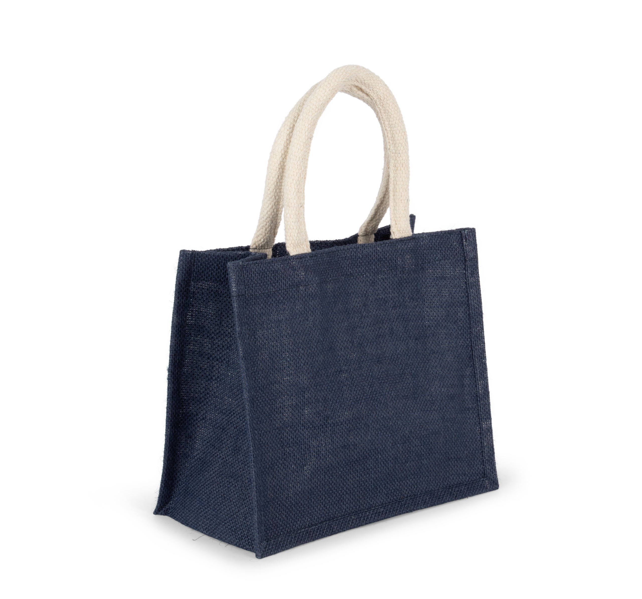 Miniature 10 pour Sac style cabas en toile de jute - modèle moyen