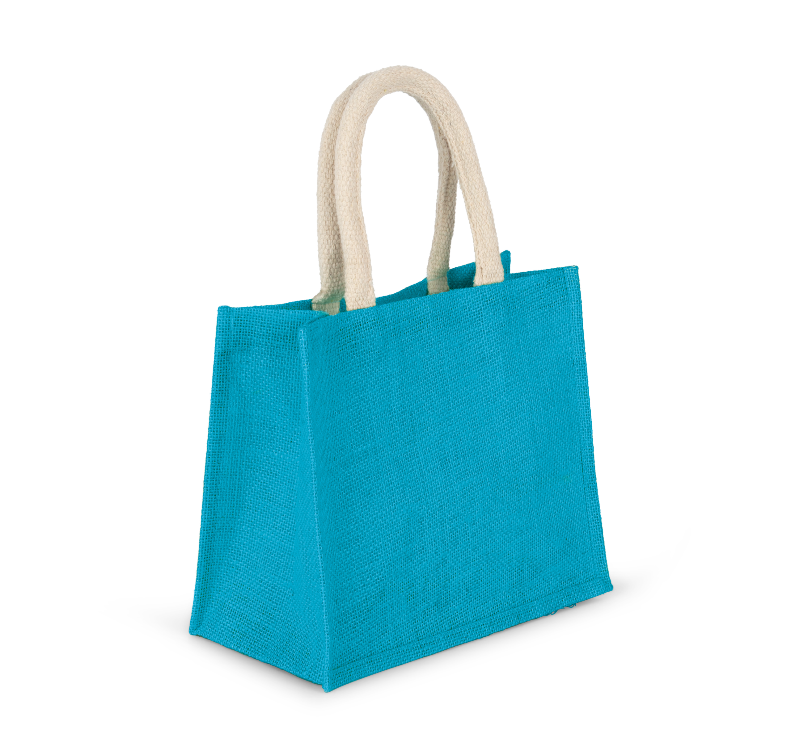 Miniature 14 pour Sac style cabas en toile de jute - modèle moyen