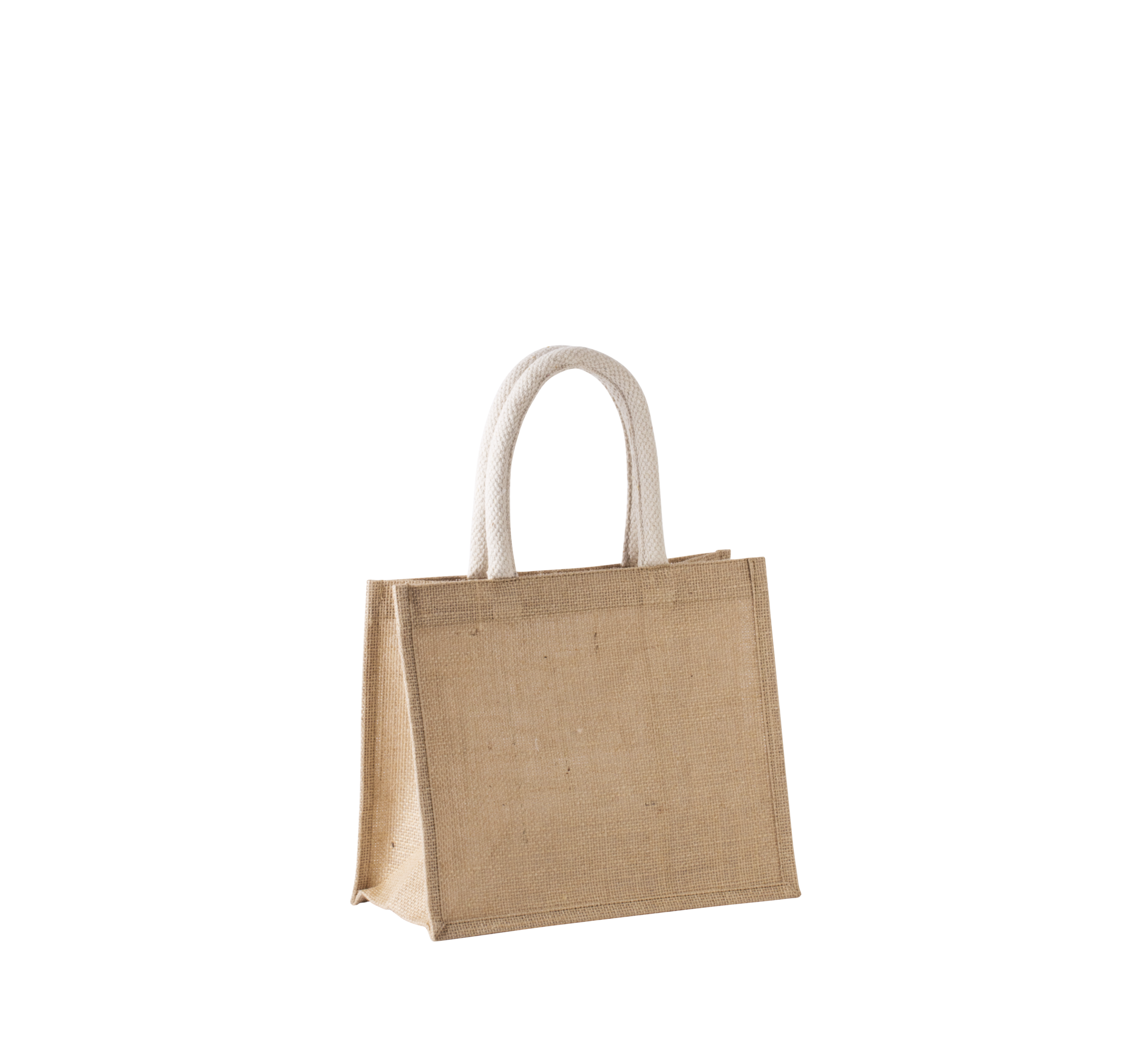 Miniature 11 pour Sac style cabas en toile de jute - modèle moyen