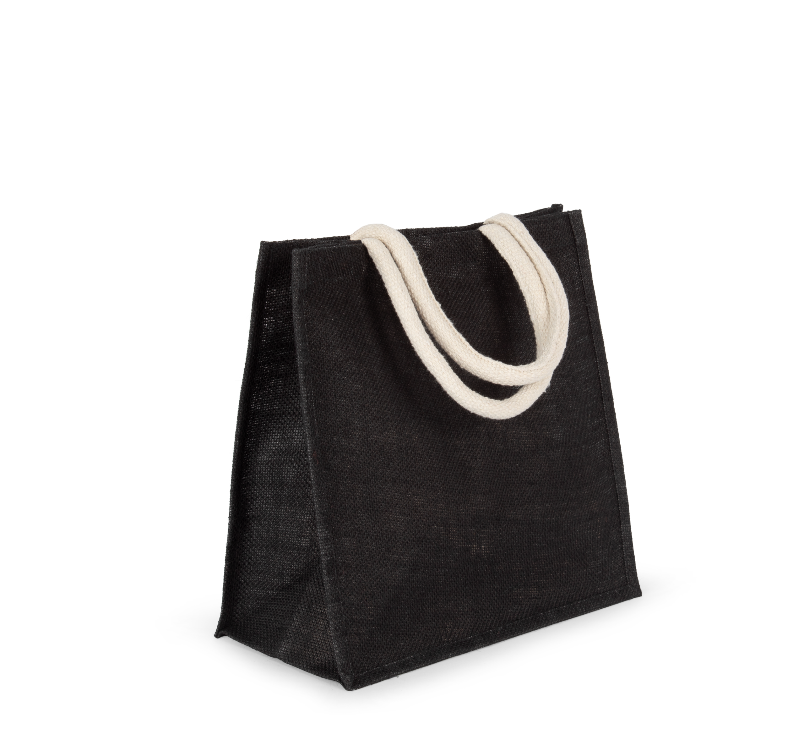 Miniature 5 pour Sac style cabas en toile de jute - grand modèle