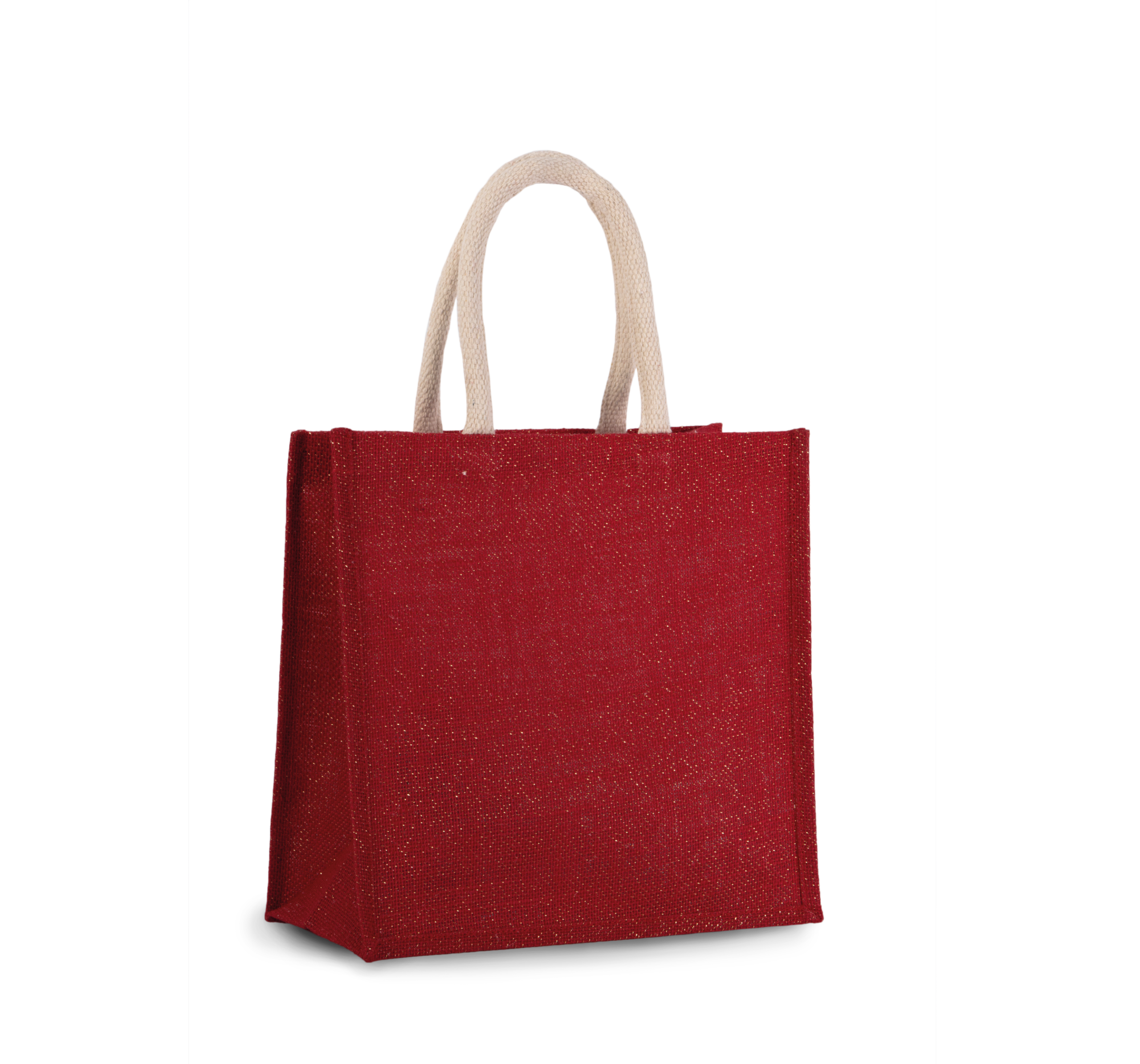 Miniature 7 pour Sac style cabas en toile de jute - grand modèle