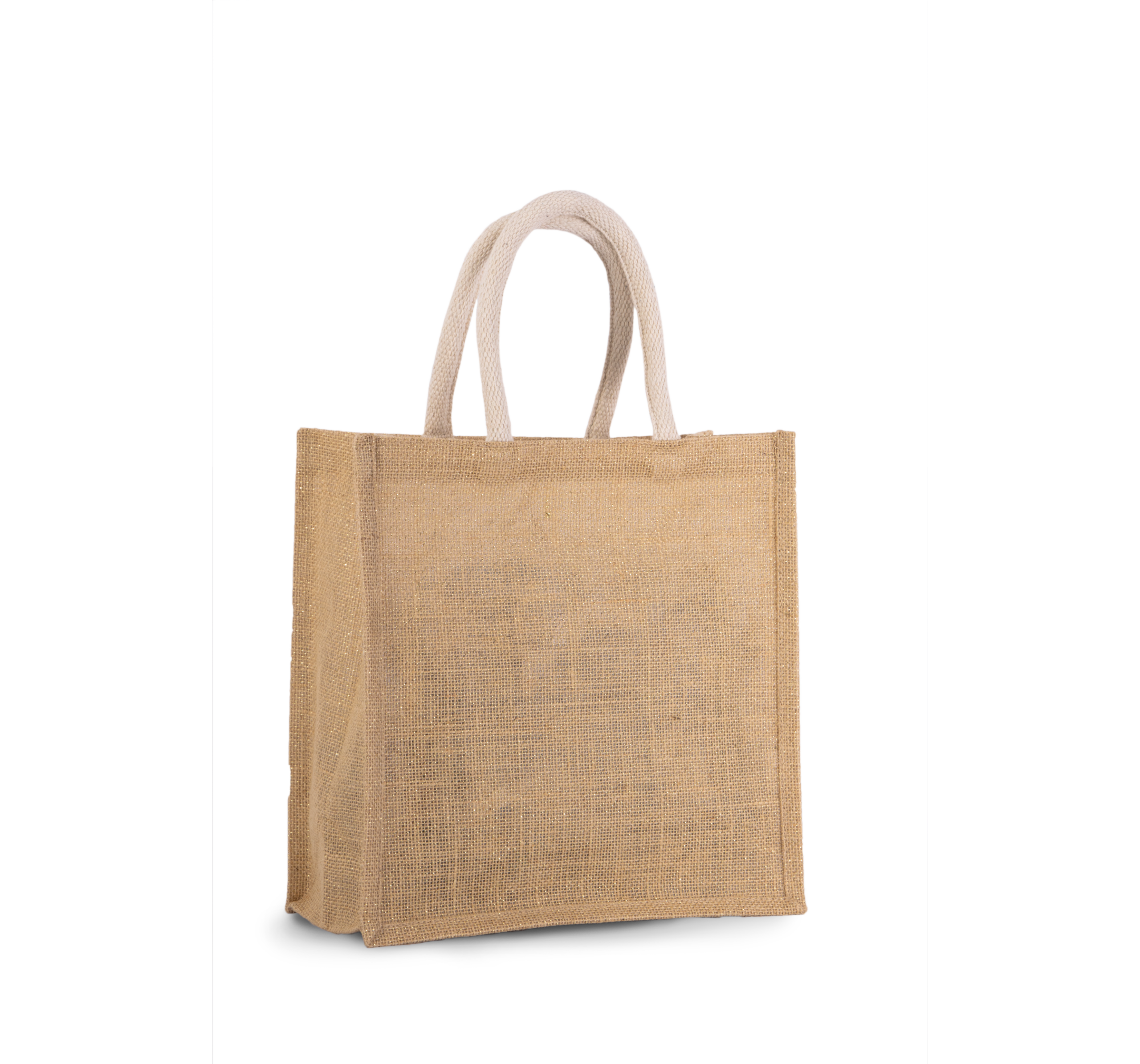 Miniature 11 pour Sac style cabas en toile de jute - grand modèle
