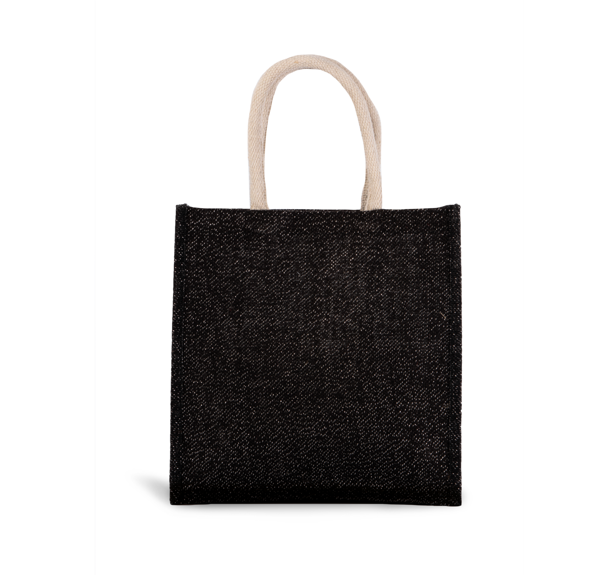 Miniature 6 pour Sac style cabas en toile de jute - grand modèle