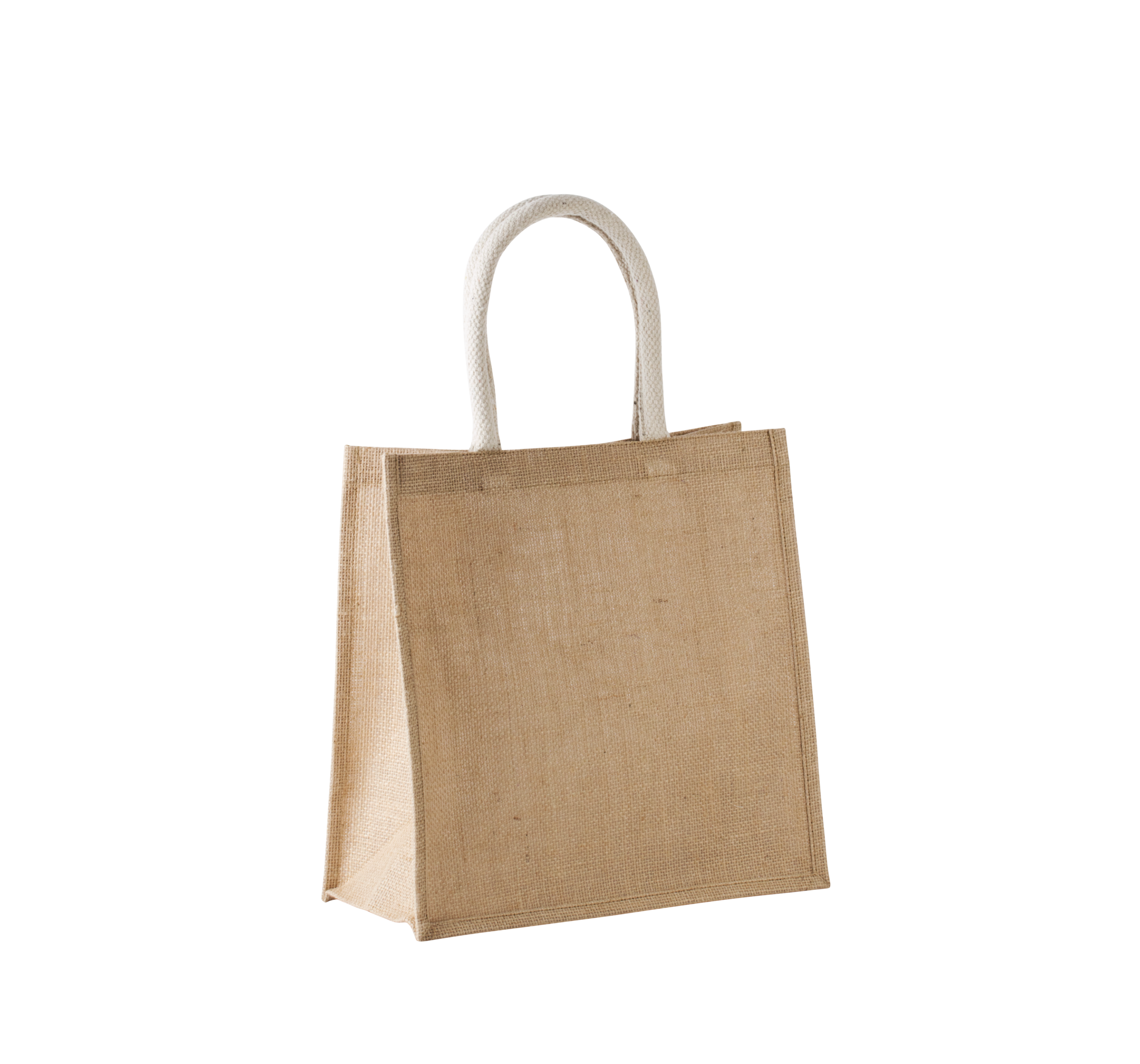 Miniature 10 pour Sac style cabas en toile de jute - grand modèle