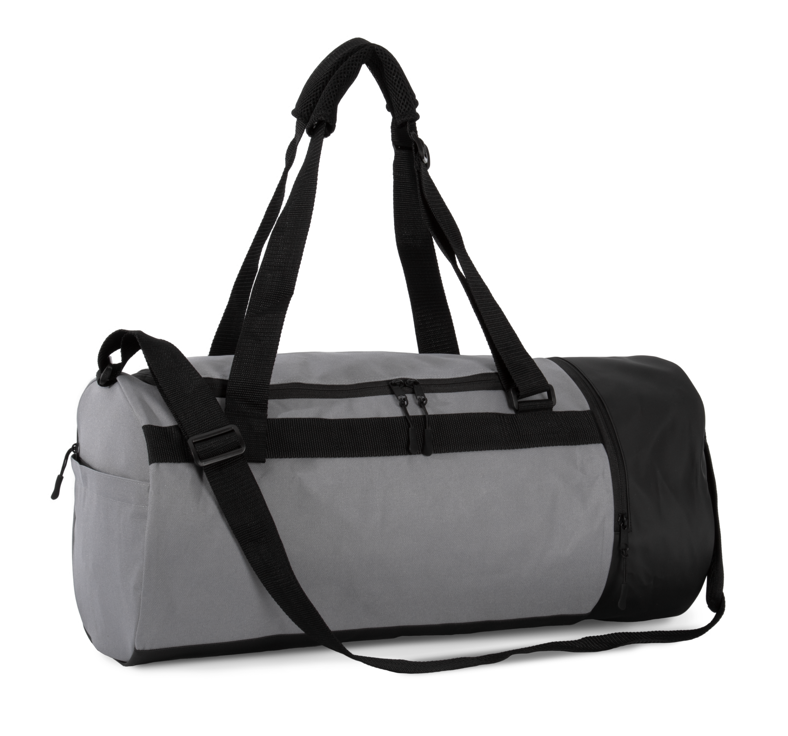 Miniature 4 pour Sac de sport forme tube avec compartiment chaussures séparé