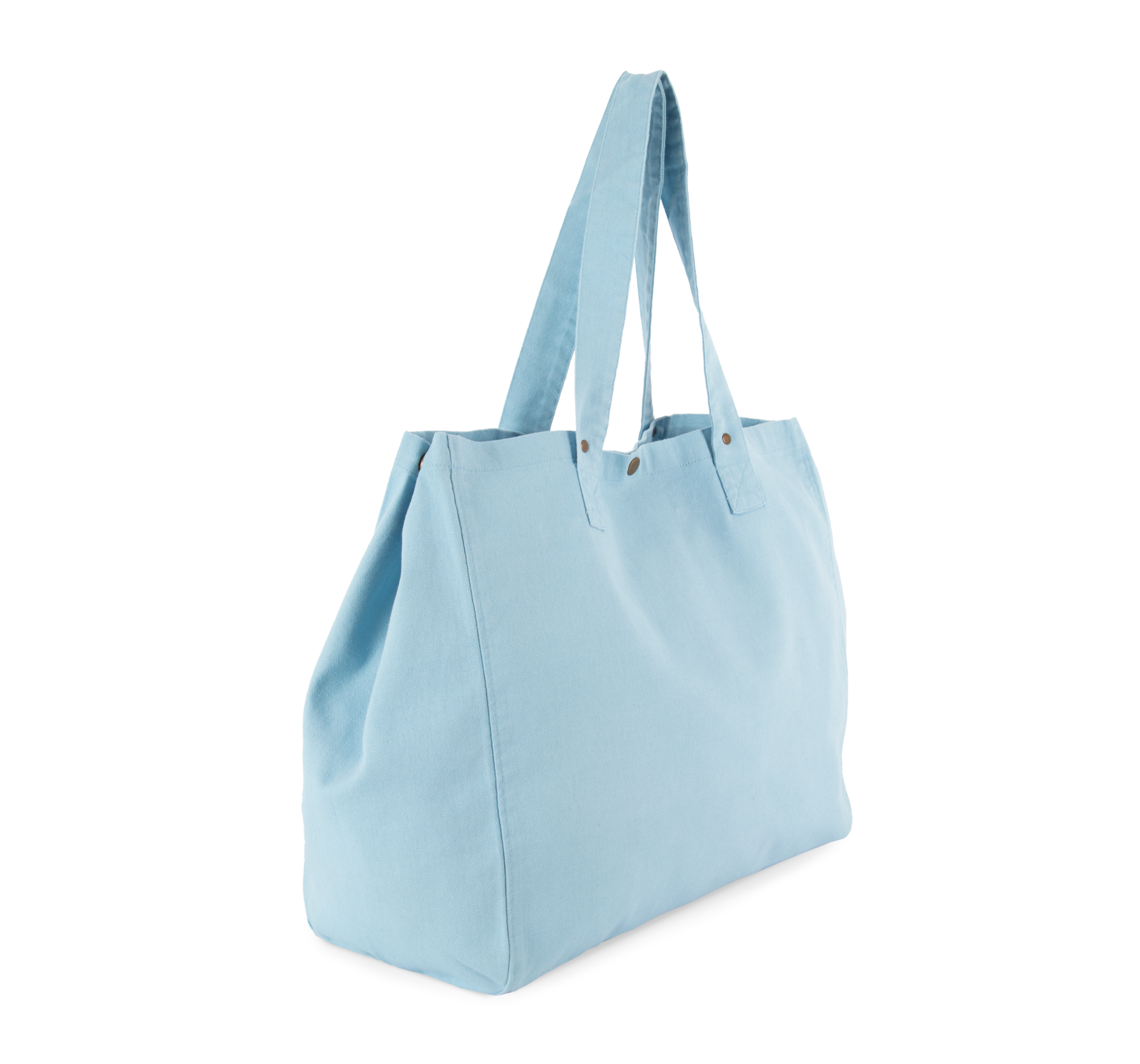 Miniature 15 pour Sac de shopping en coton délavé