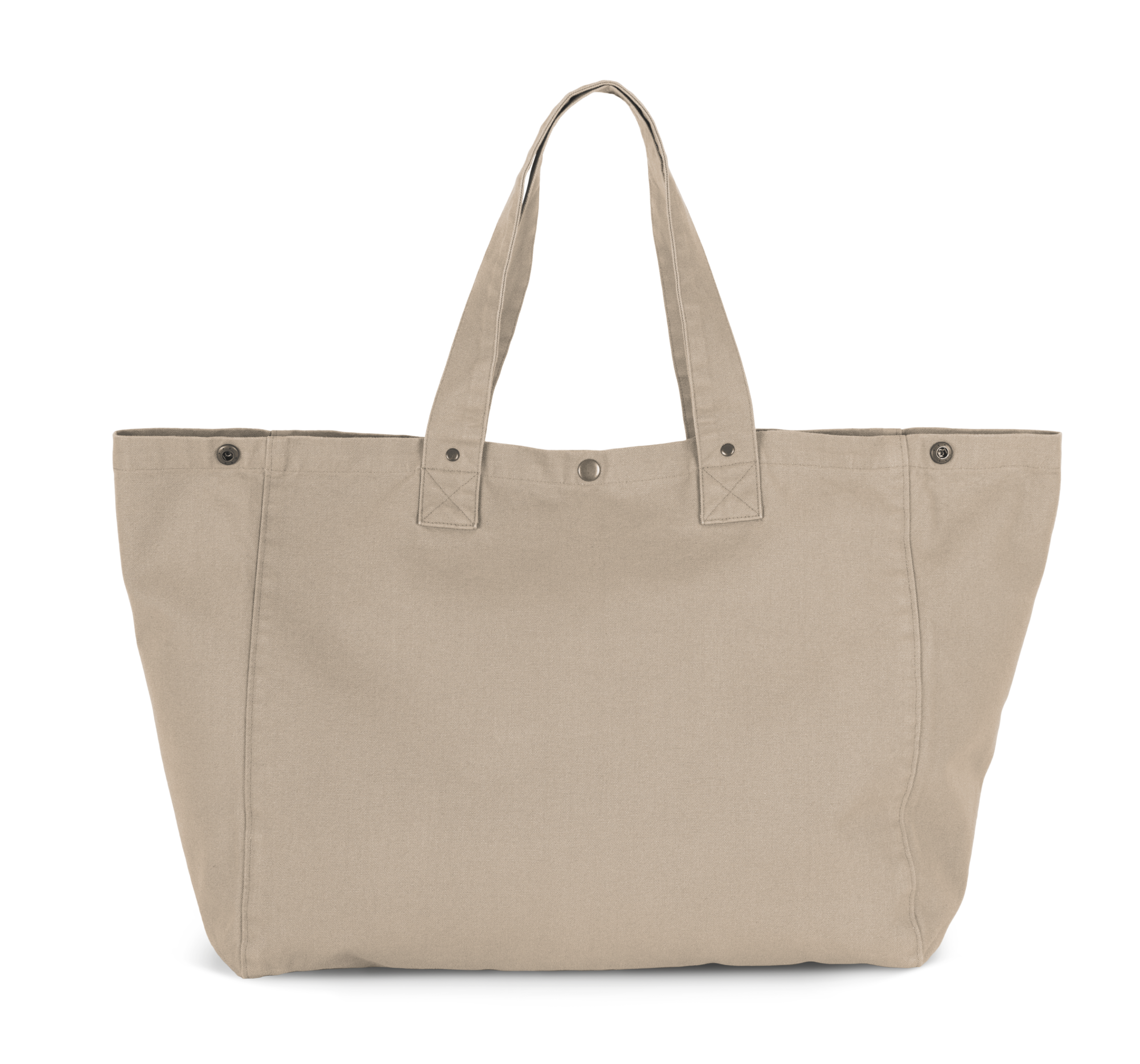 Miniature 6 pour Sac de shopping en coton délavé