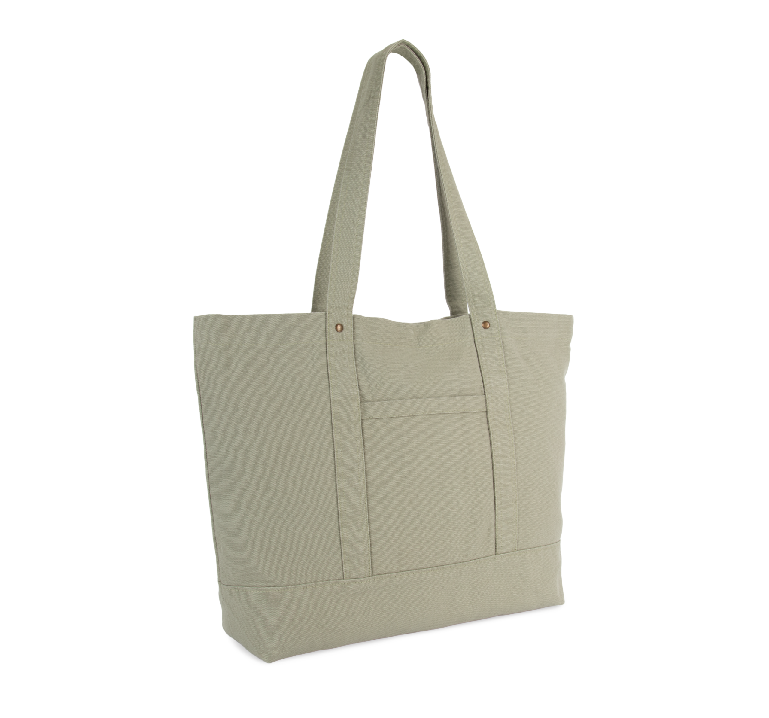 Miniature 3 pour Grand sac shopping à poche latérale