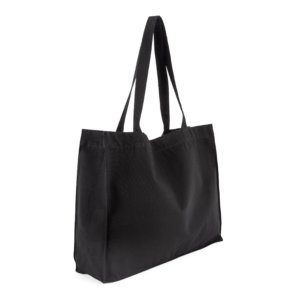 Visuel Grand sac shopping en coton recyclé