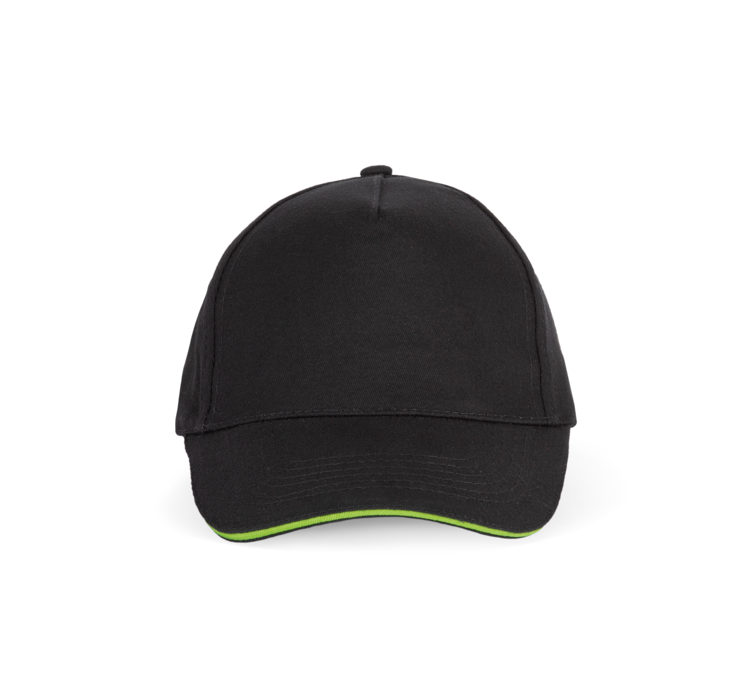 Miniature 9 pour Casquette avec sandwich contrasté - 5 panneaux
