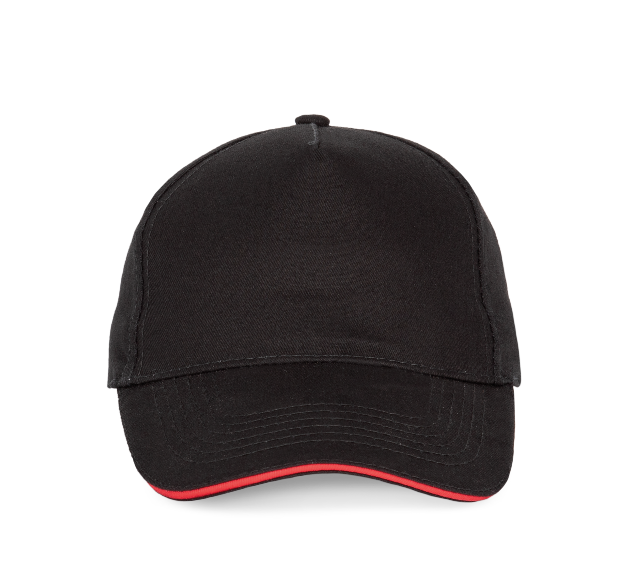Miniature 11 pour Casquette avec sandwich contrasté - 5 panneaux