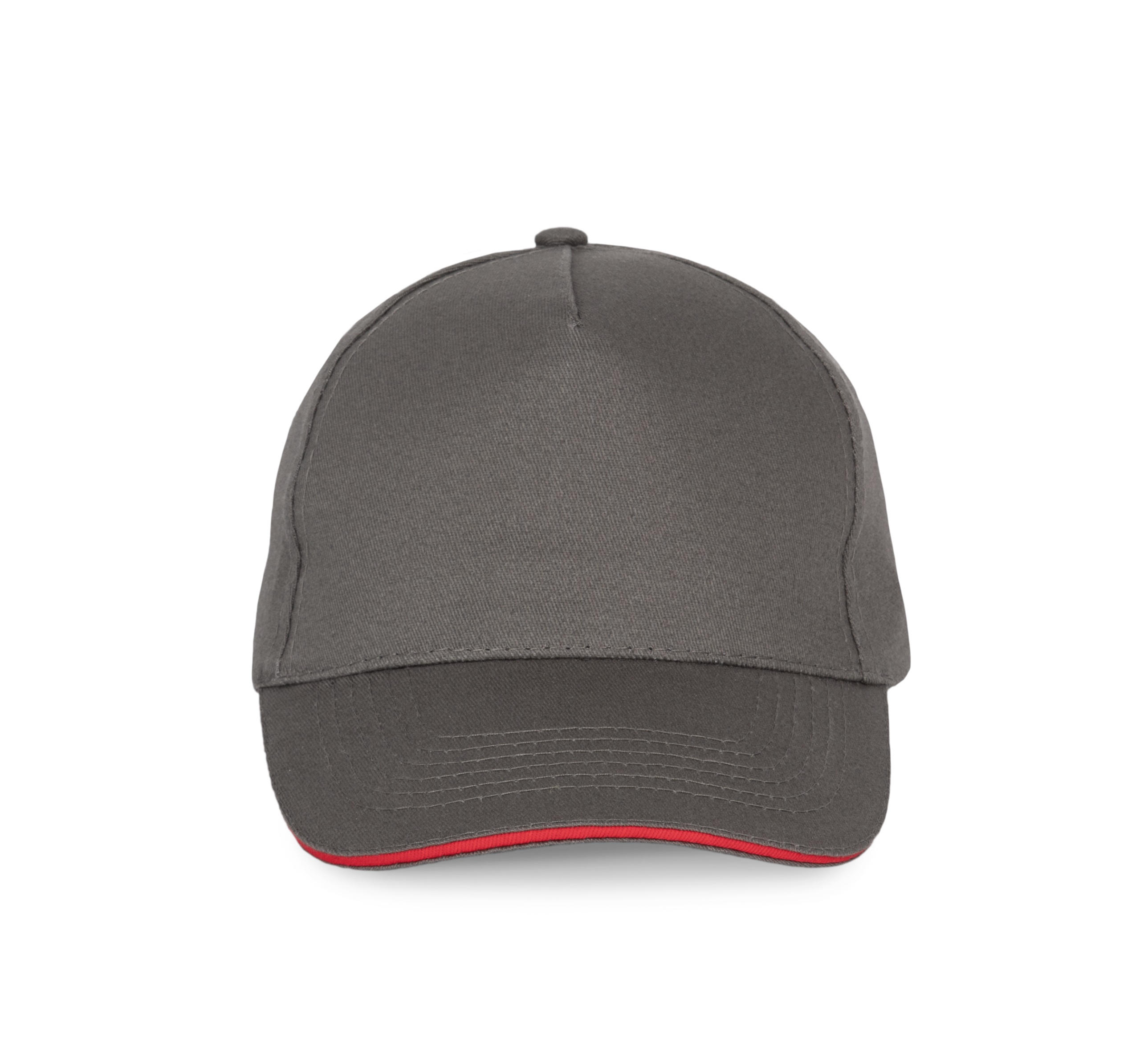 Miniature 21 pour Casquette avec sandwich contrasté - 5 panneaux
