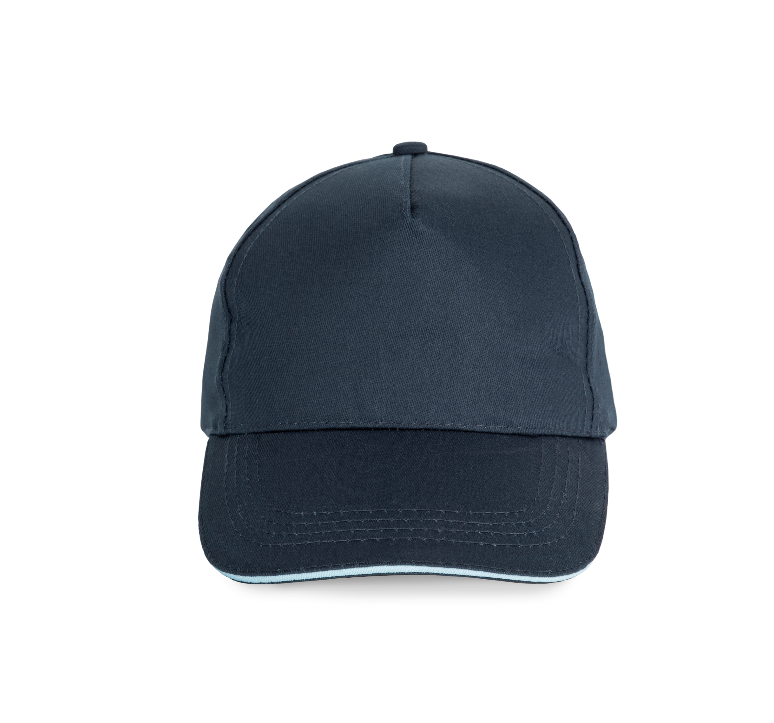 Miniature 12 pour Casquette sandwich contrasté - 5 panneaux