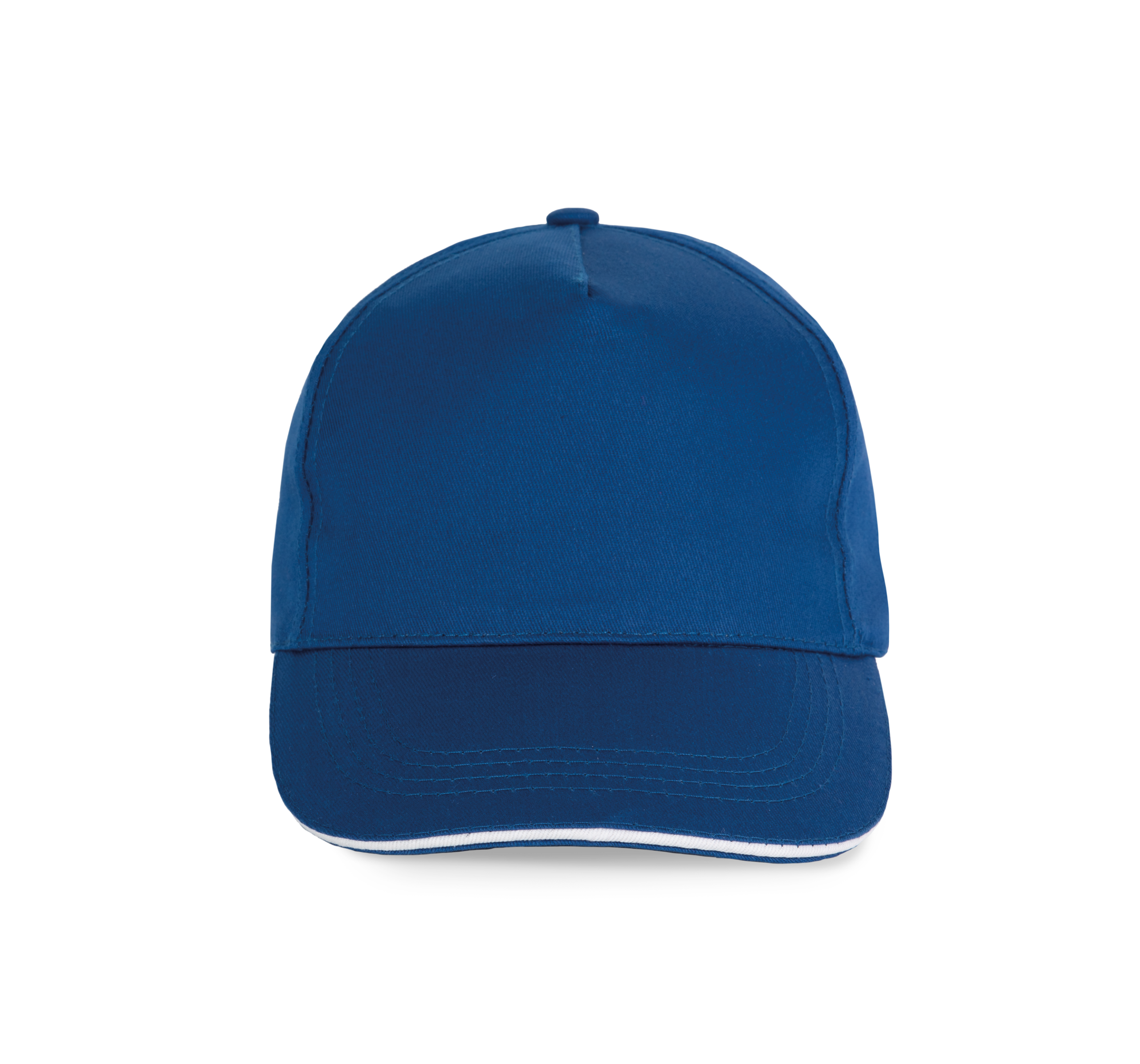 Miniature 16 pour Casquette sandwich contrasté - 5 panneaux
