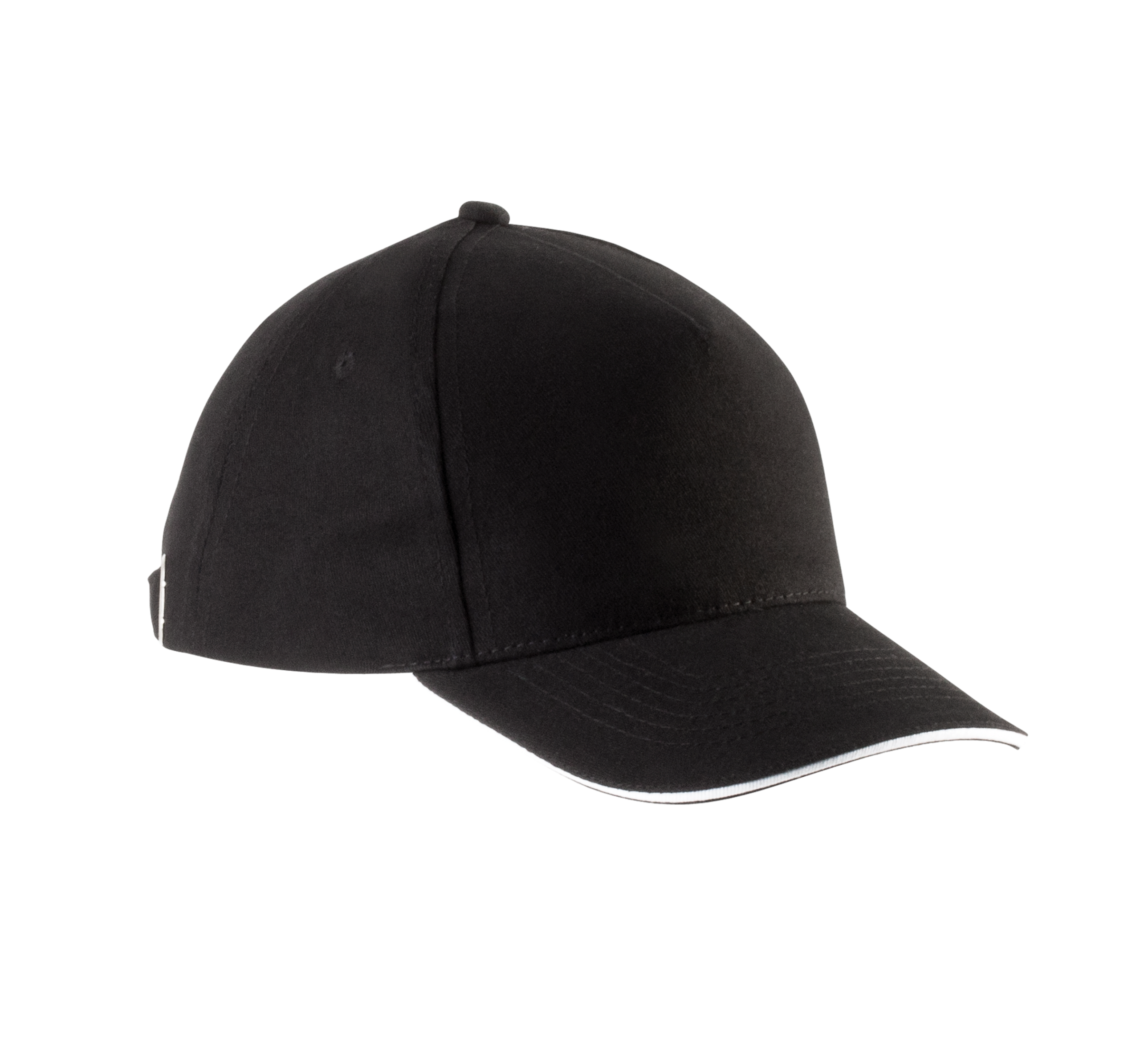 Miniature 9 pour Casquette enfant avec sandwich contrasté - 5 panneaux