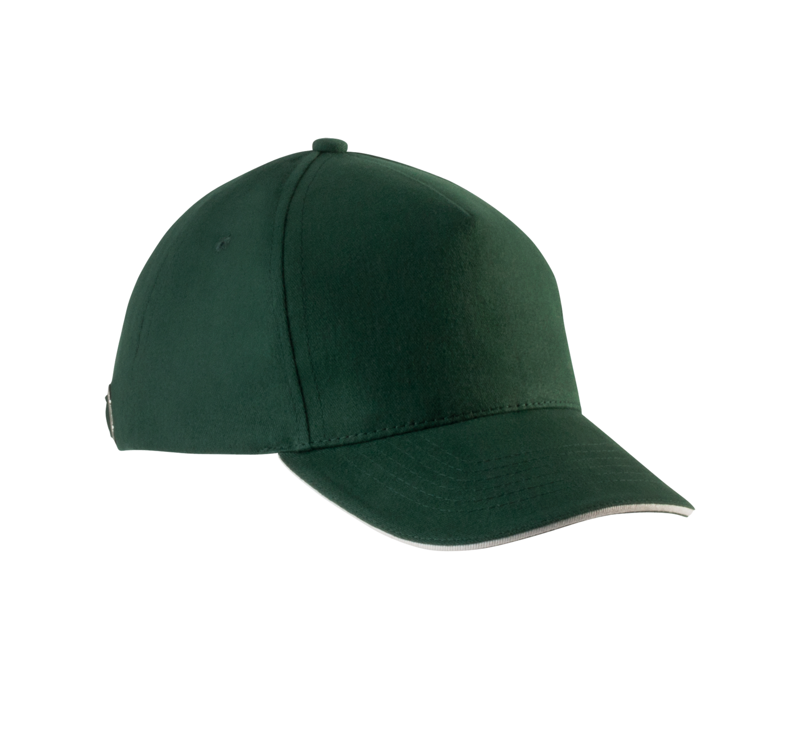Miniature 10 pour Casquette enfant avec sandwich contrasté - 5 panneaux