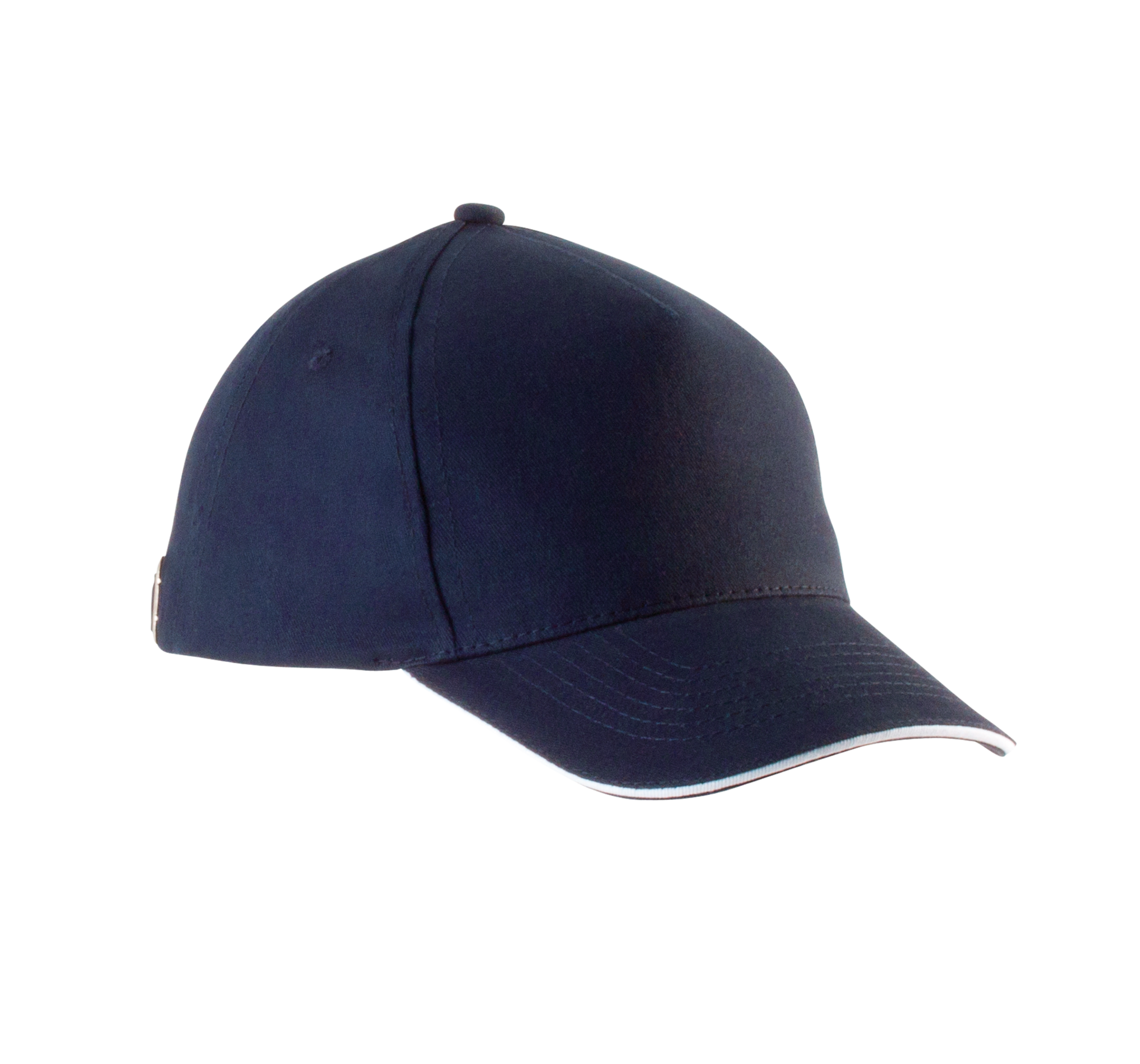 Miniature 12 pour Casquette enfant avec sandwich contrasté - 5 panneaux