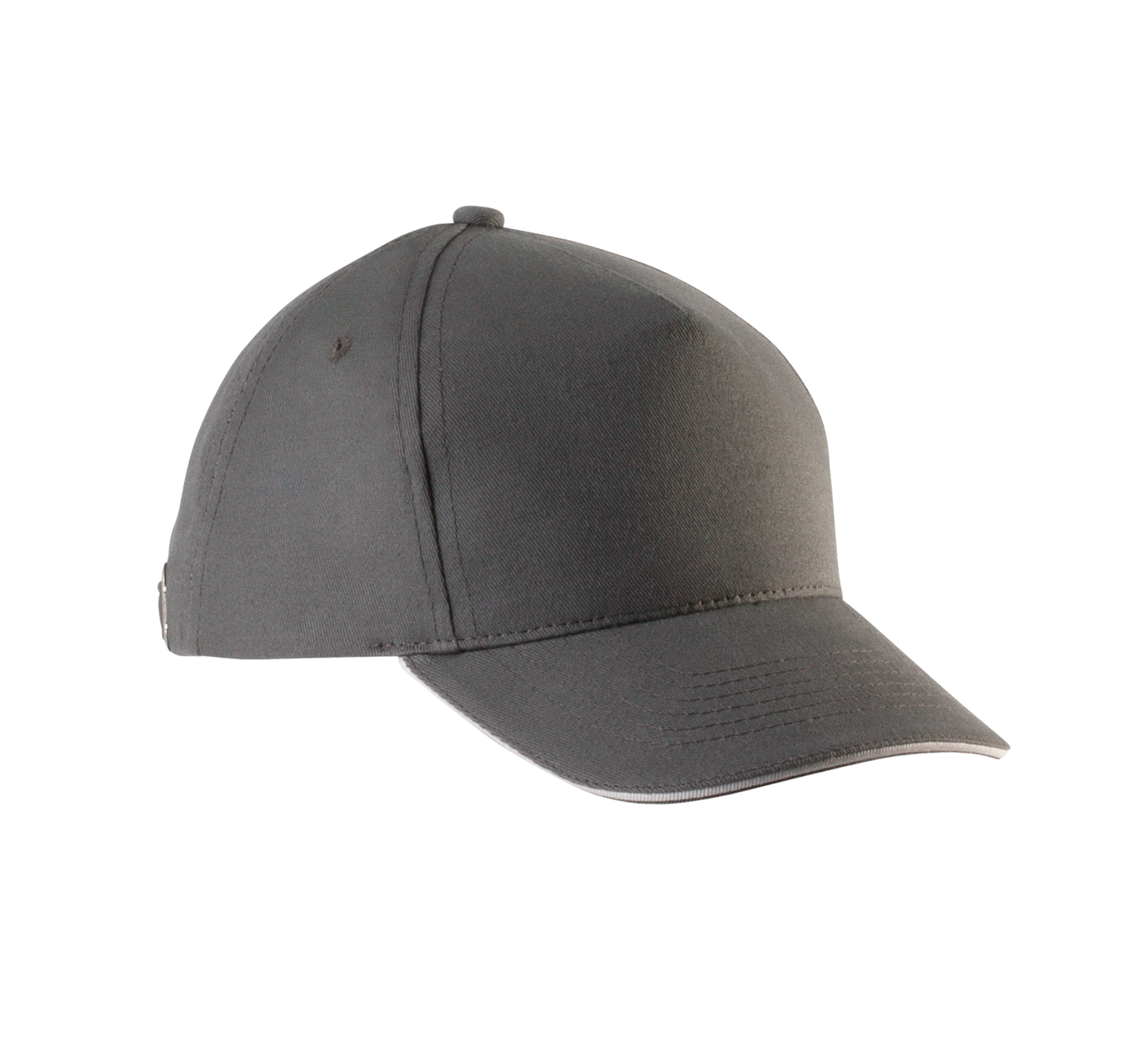 Miniature 15 pour Casquette enfant avec sandwich contrasté - 5 panneaux
