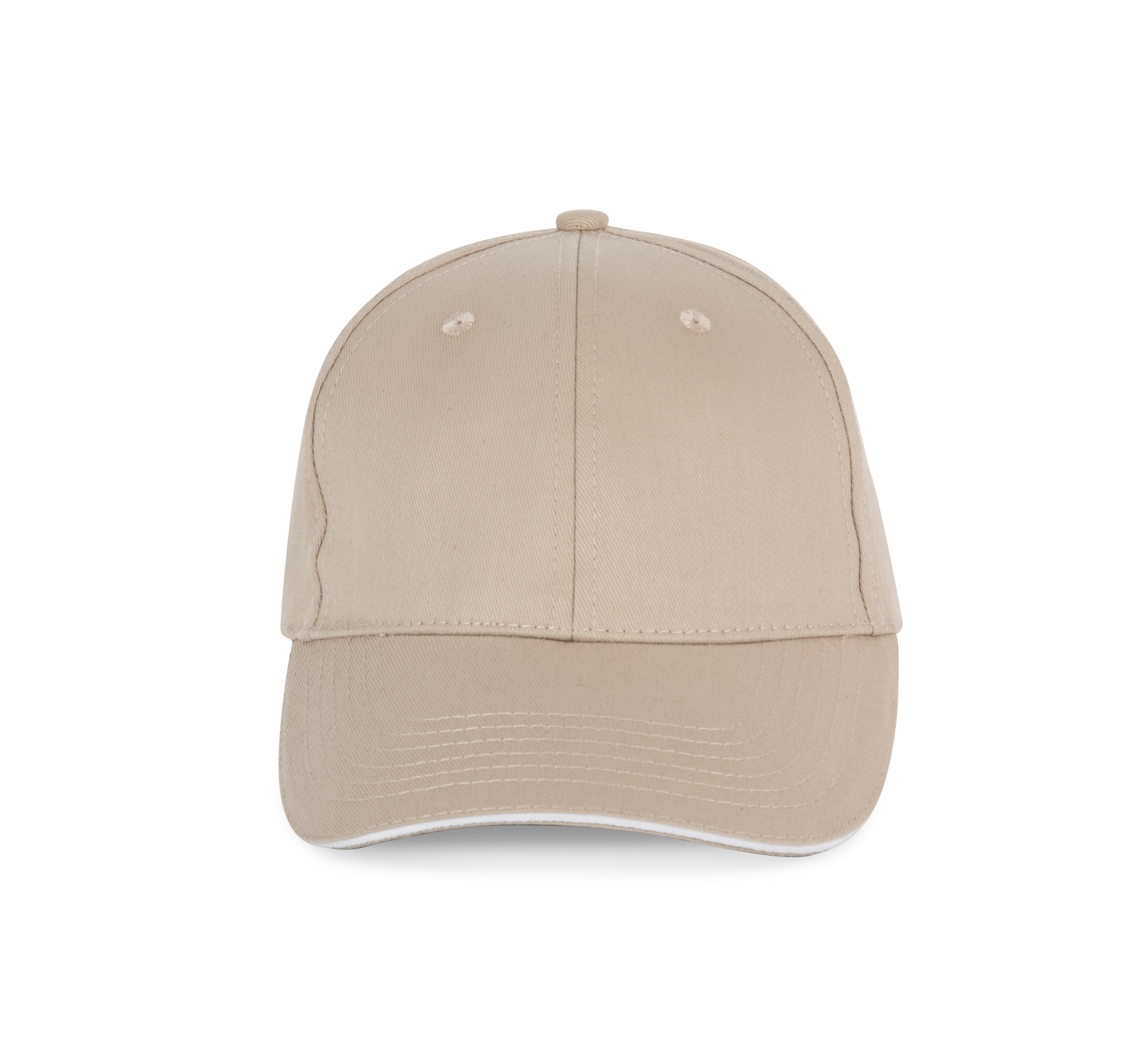 Miniature 11 pour Casquette avec sandwich contrasté - 6 panneaux