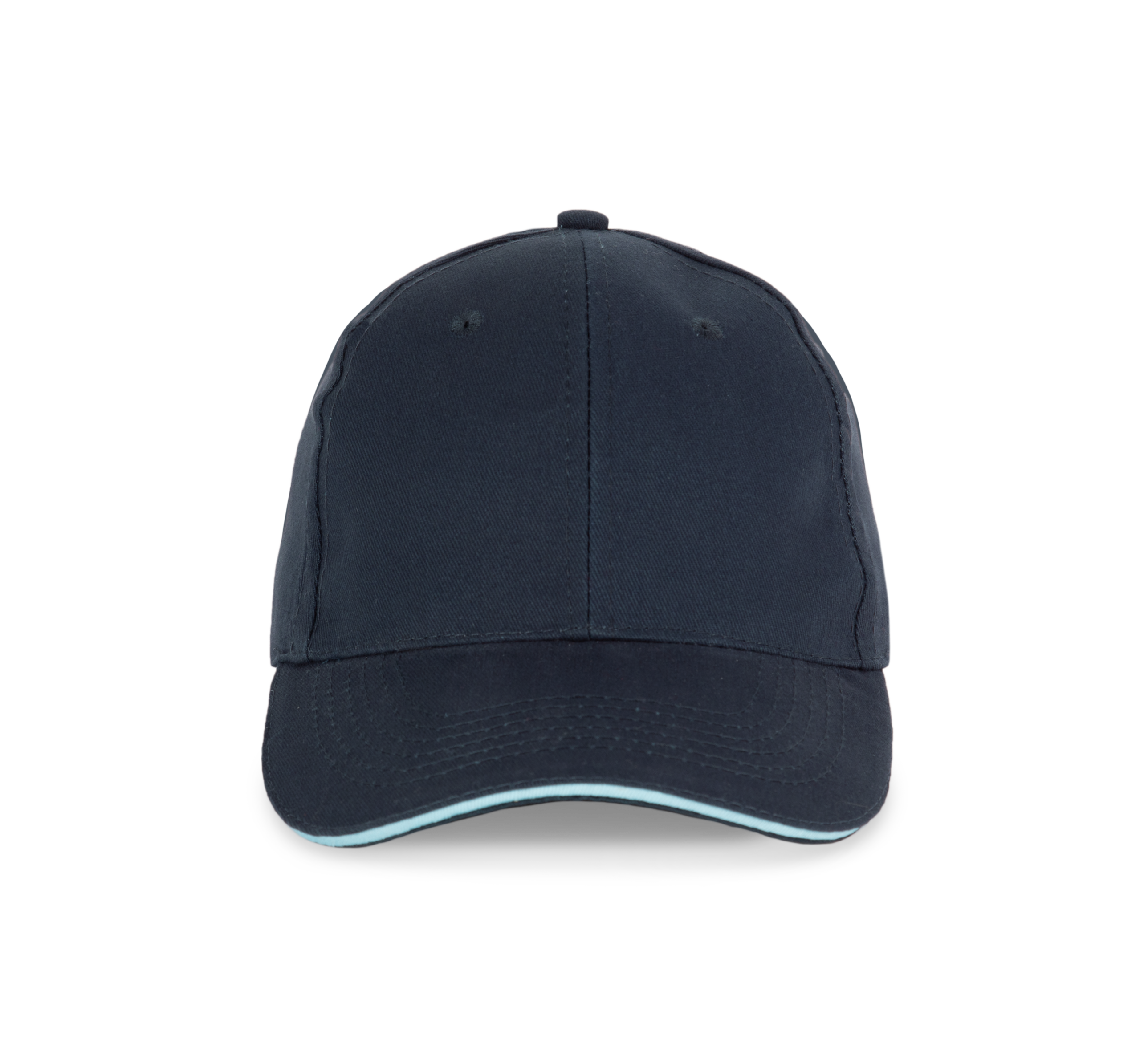 Miniature 17 pour Casquette avec sandwich contrasté - 6 panneaux