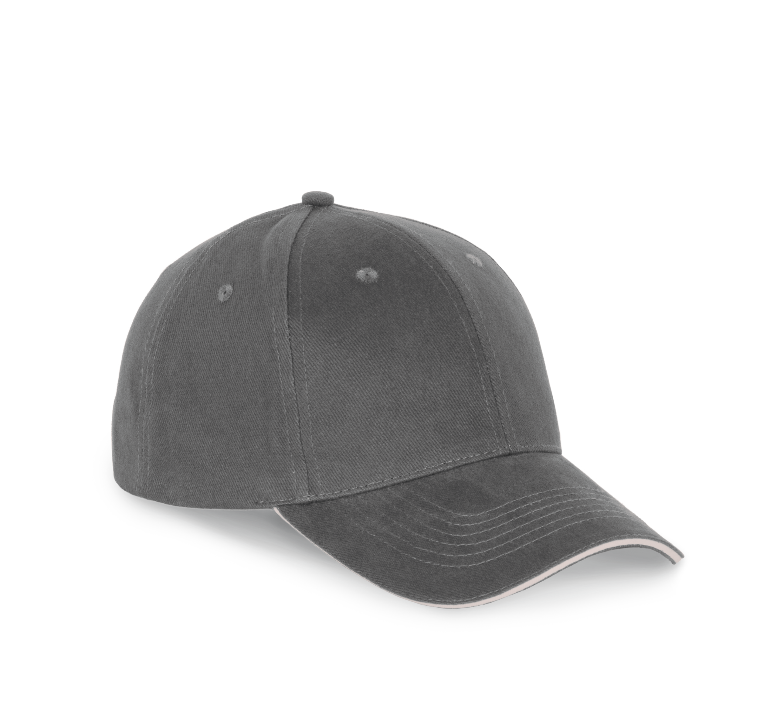 Miniature 13 pour Casquette sandwich contrasté - 6 panneaux