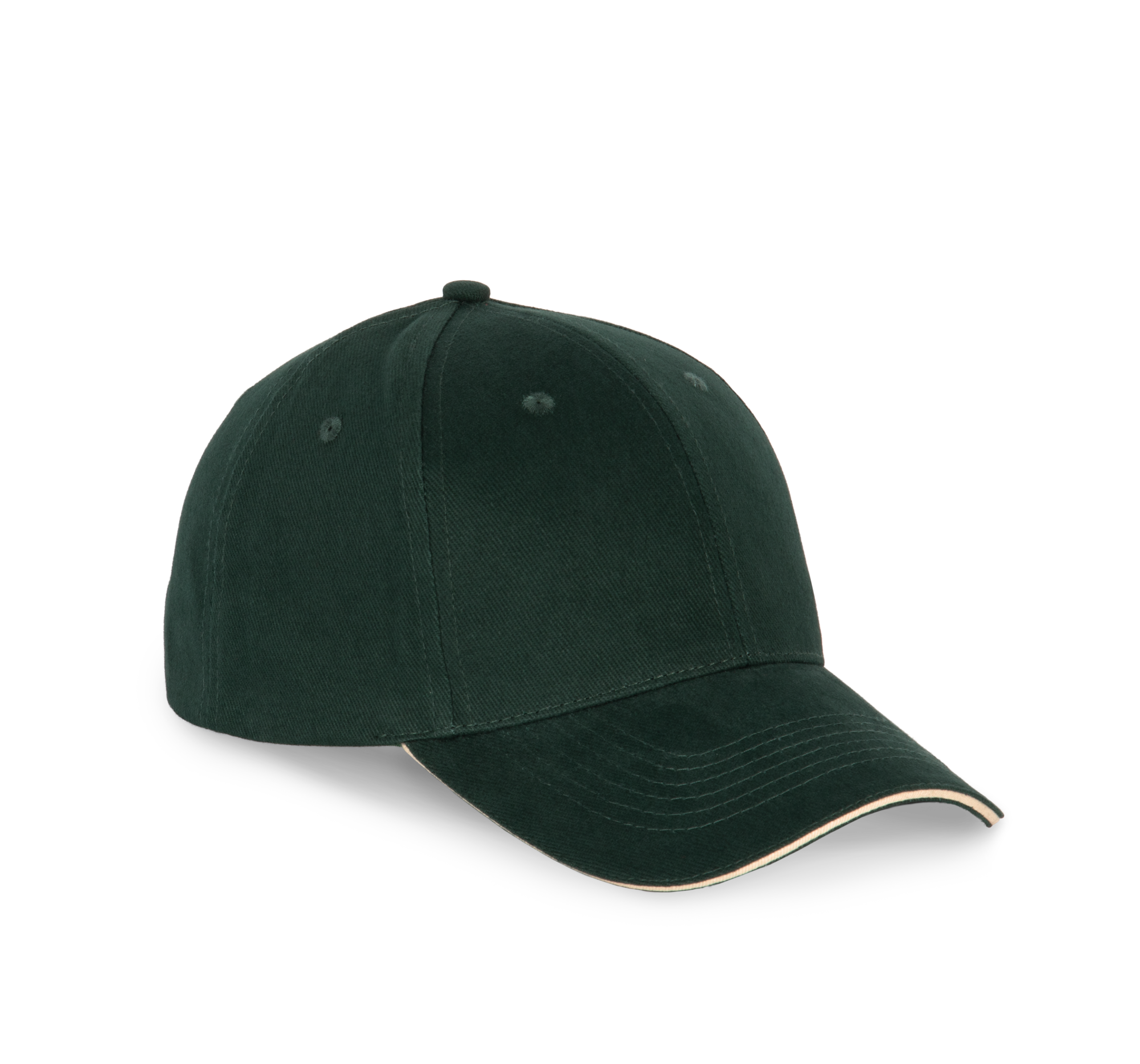 Miniature 14 pour Casquette sandwich contrasté - 6 panneaux