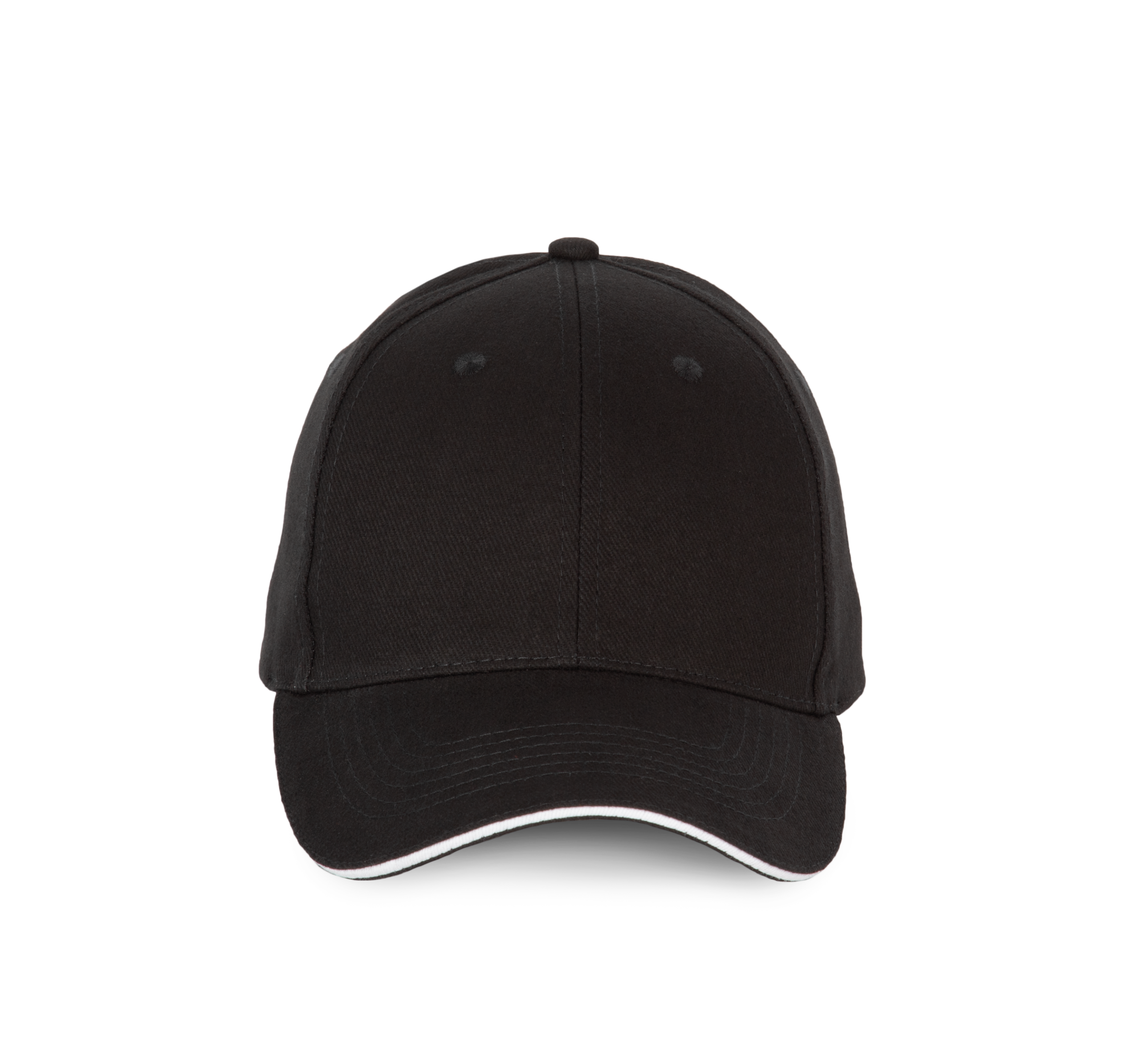 Miniature 12 pour Casquette sandwich contrasté - 6 panneaux