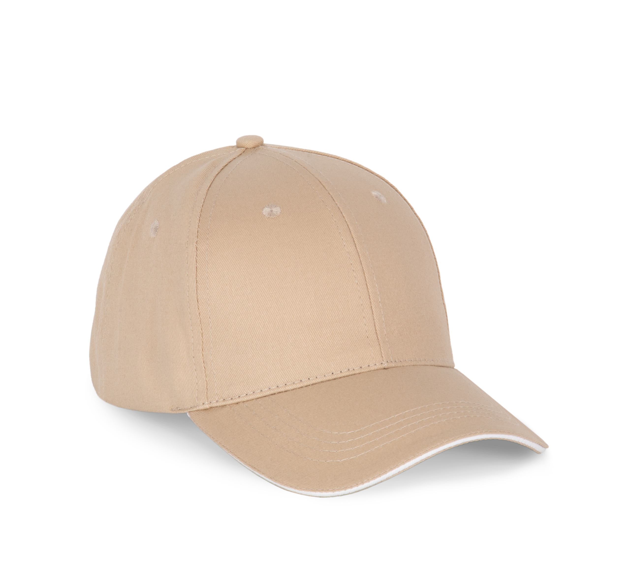 Miniature 9 pour Casquette avec sandwich contrasté - 6 panneaux
