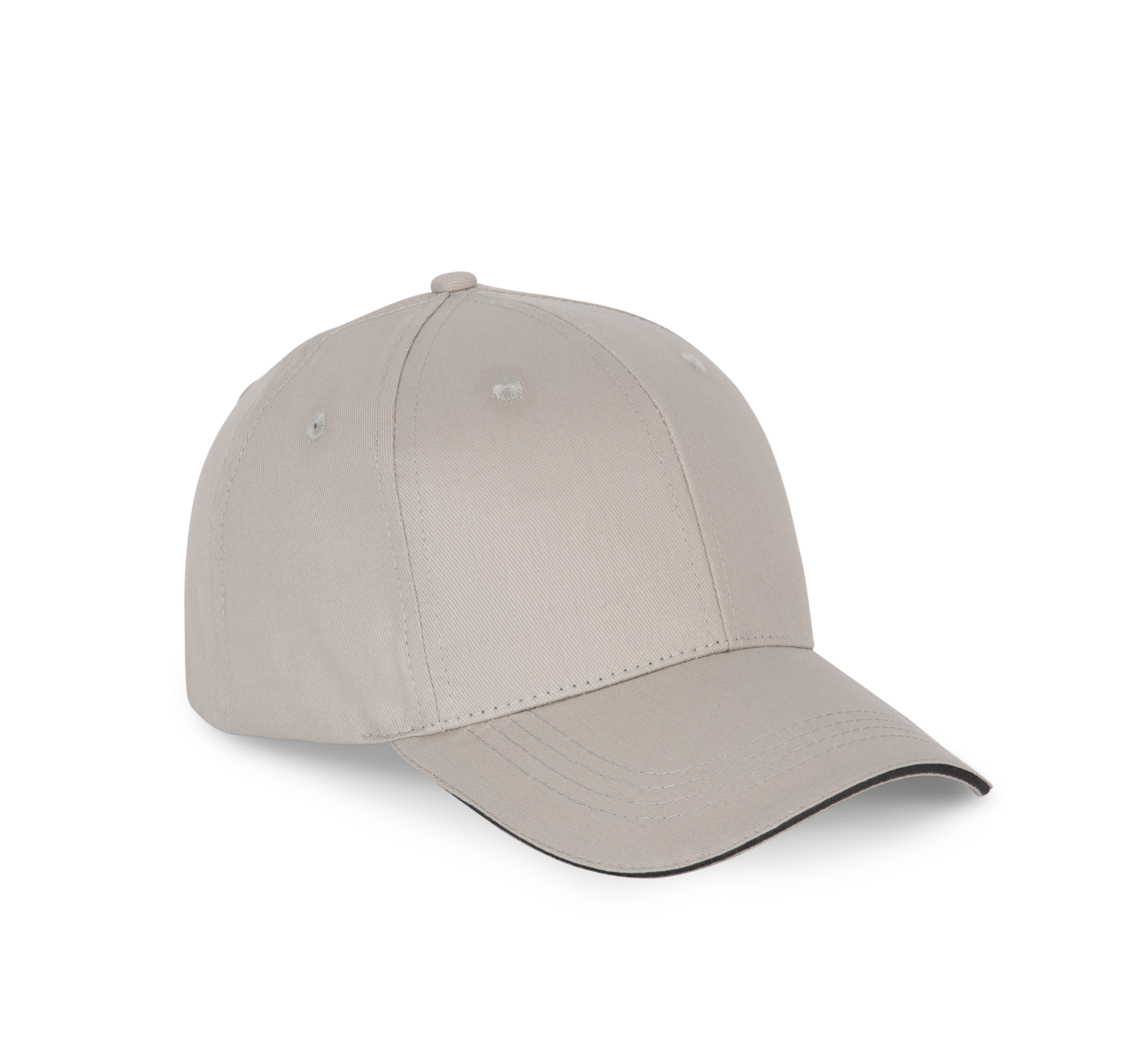 Miniature 13 pour Casquette avec sandwich contrasté - 6 panneaux