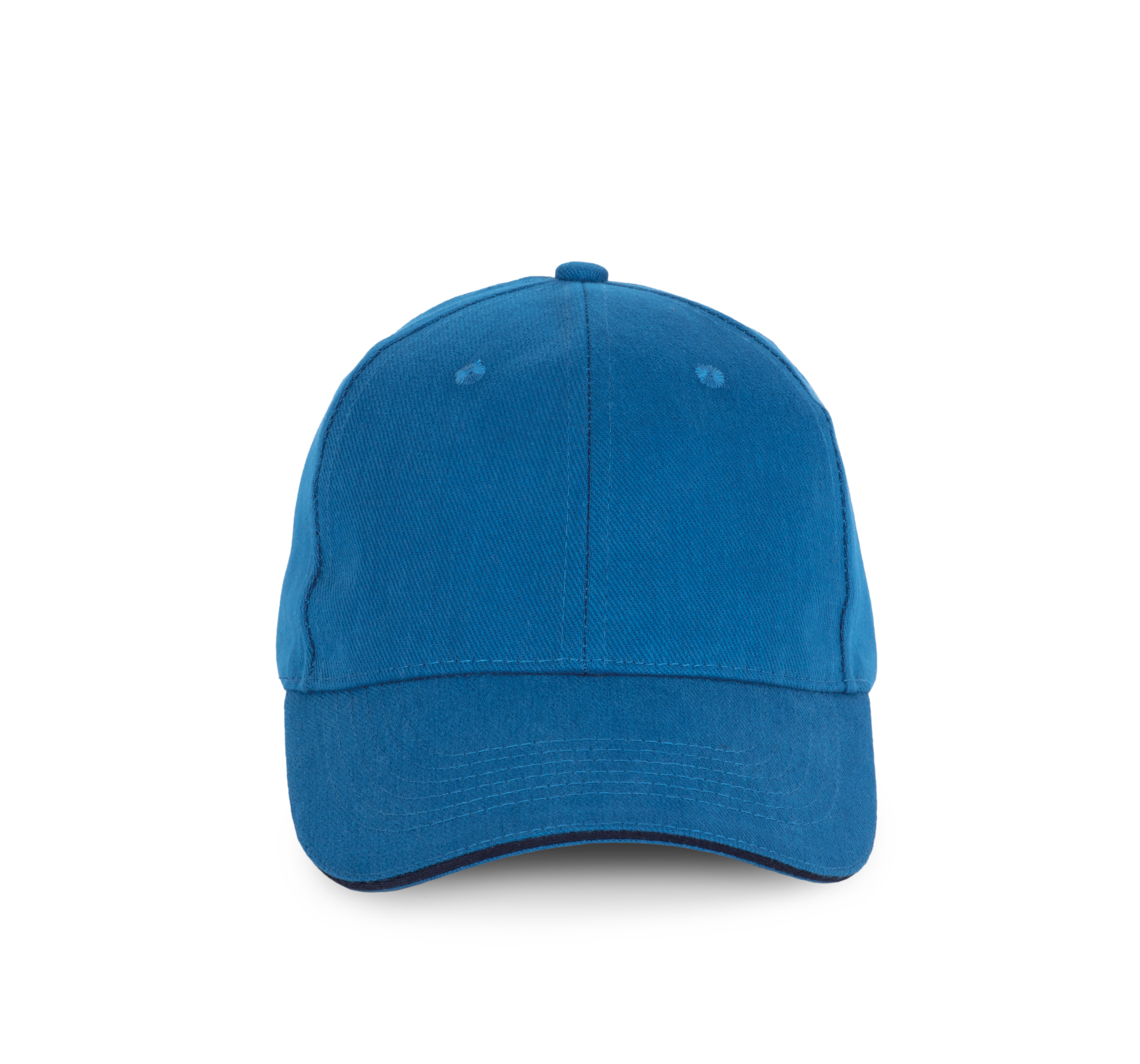 Miniature 20 pour Casquette en coton biologique à sandwich contrasté - 6 panneaux