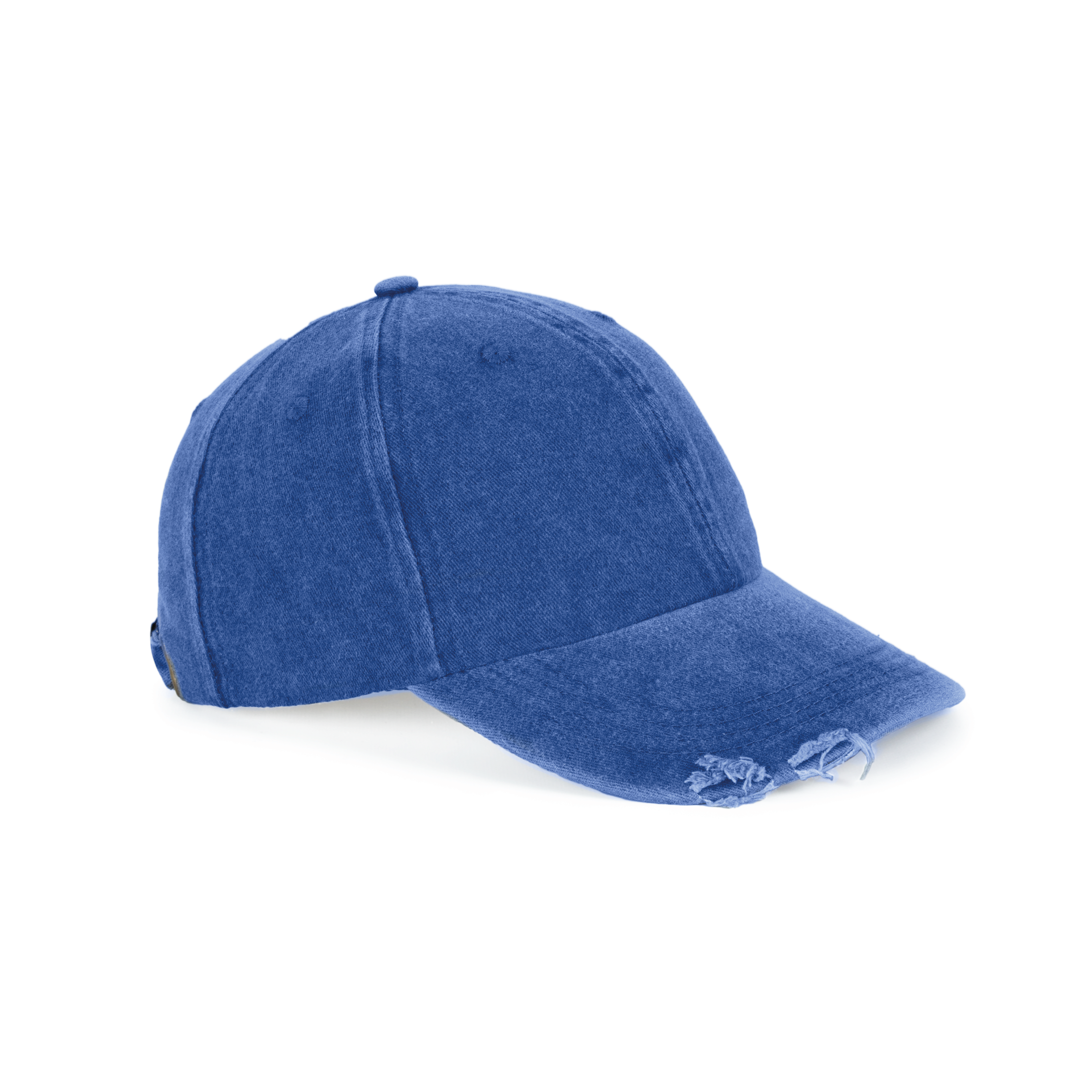 Miniature 2 pour Casquette vintage effet déchiré - 6 panneaux