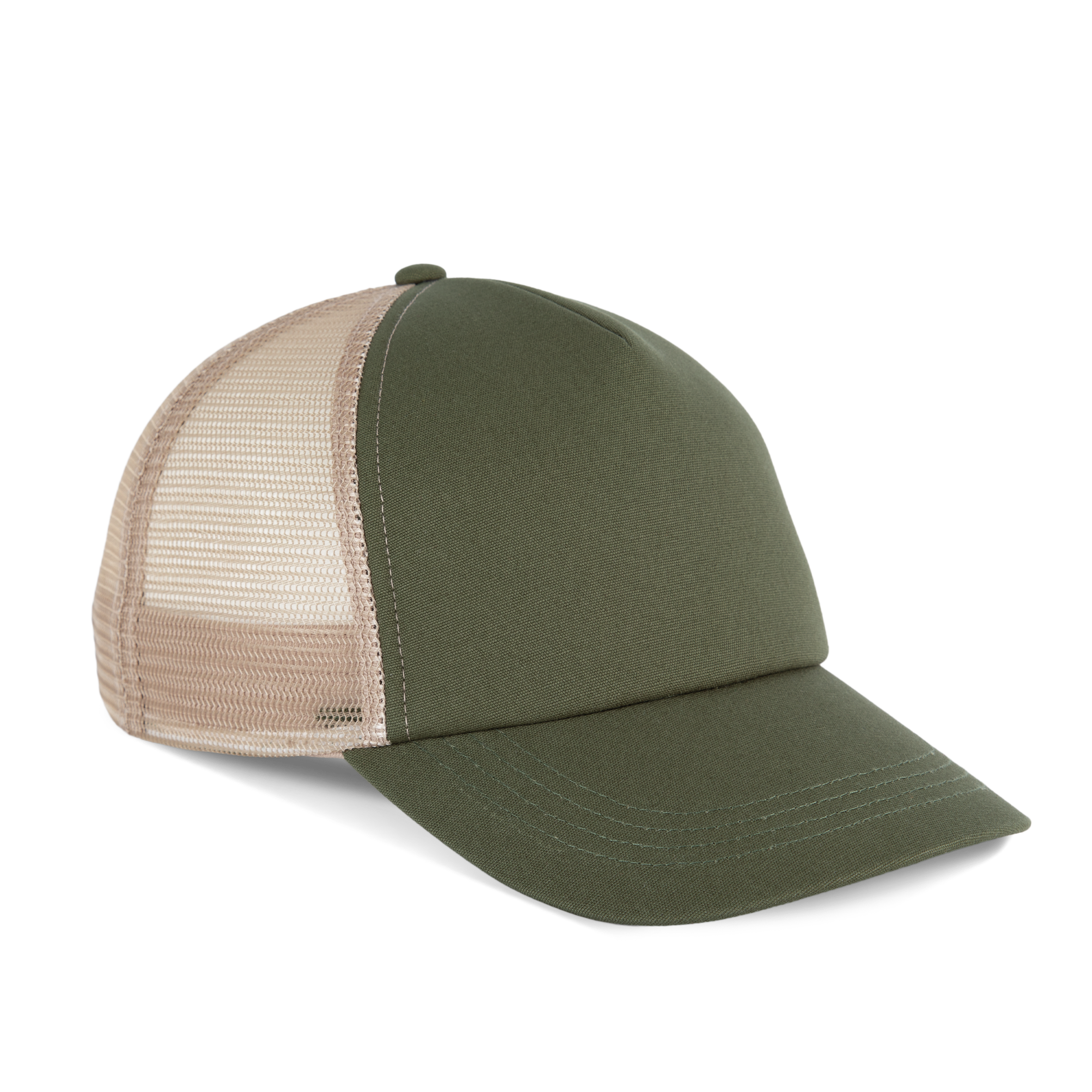 Miniature 2 pour Casquette trucker 5 panneaux en coton canvas - K-up Gold Label