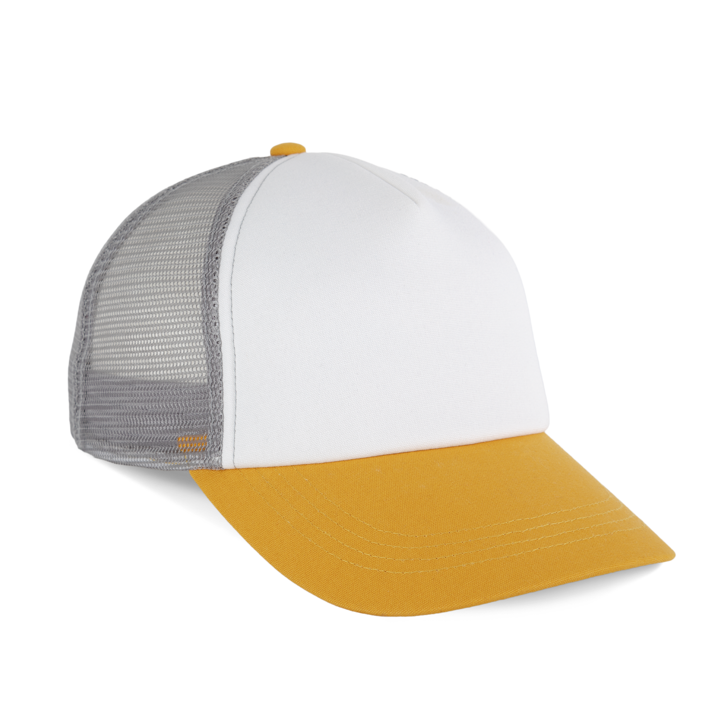 Miniature 9 pour Casquette trucker 5 panneaux en coton canvas - K-up Gold Label