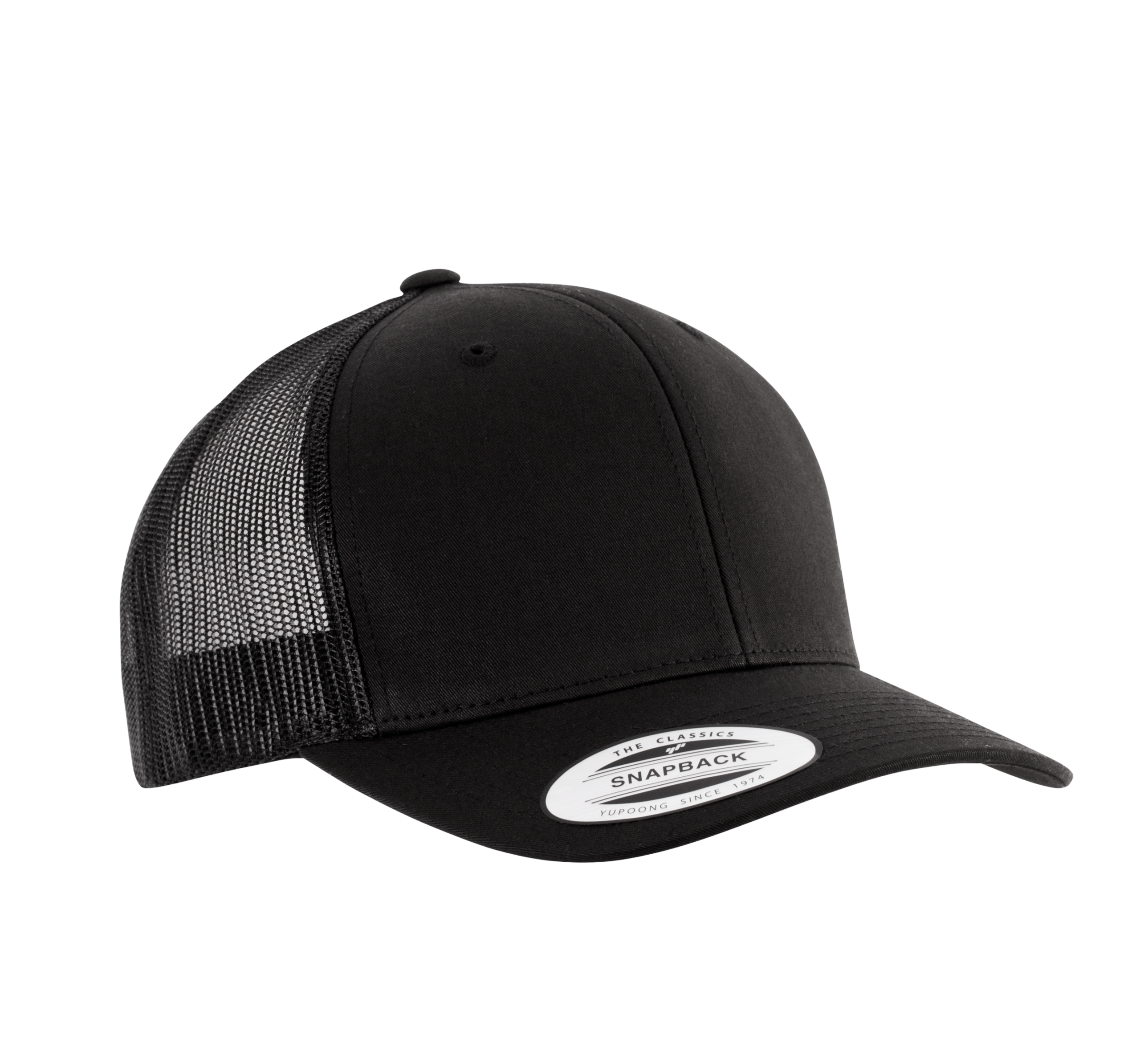 Miniature 8 pour Casquette Trucker modèle rétro - 6 panneaux