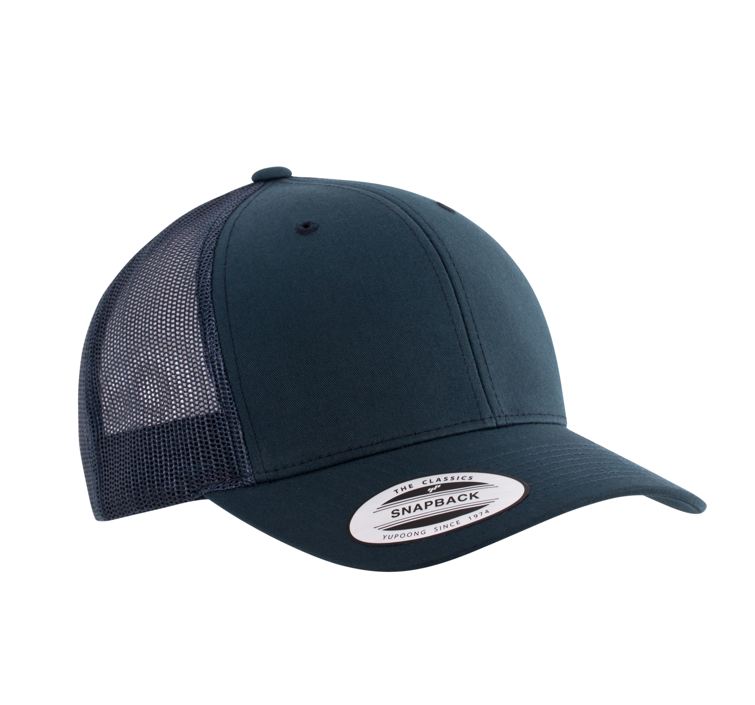 Miniature 11 pour Casquette Trucker modèle rétro - 6 panneaux