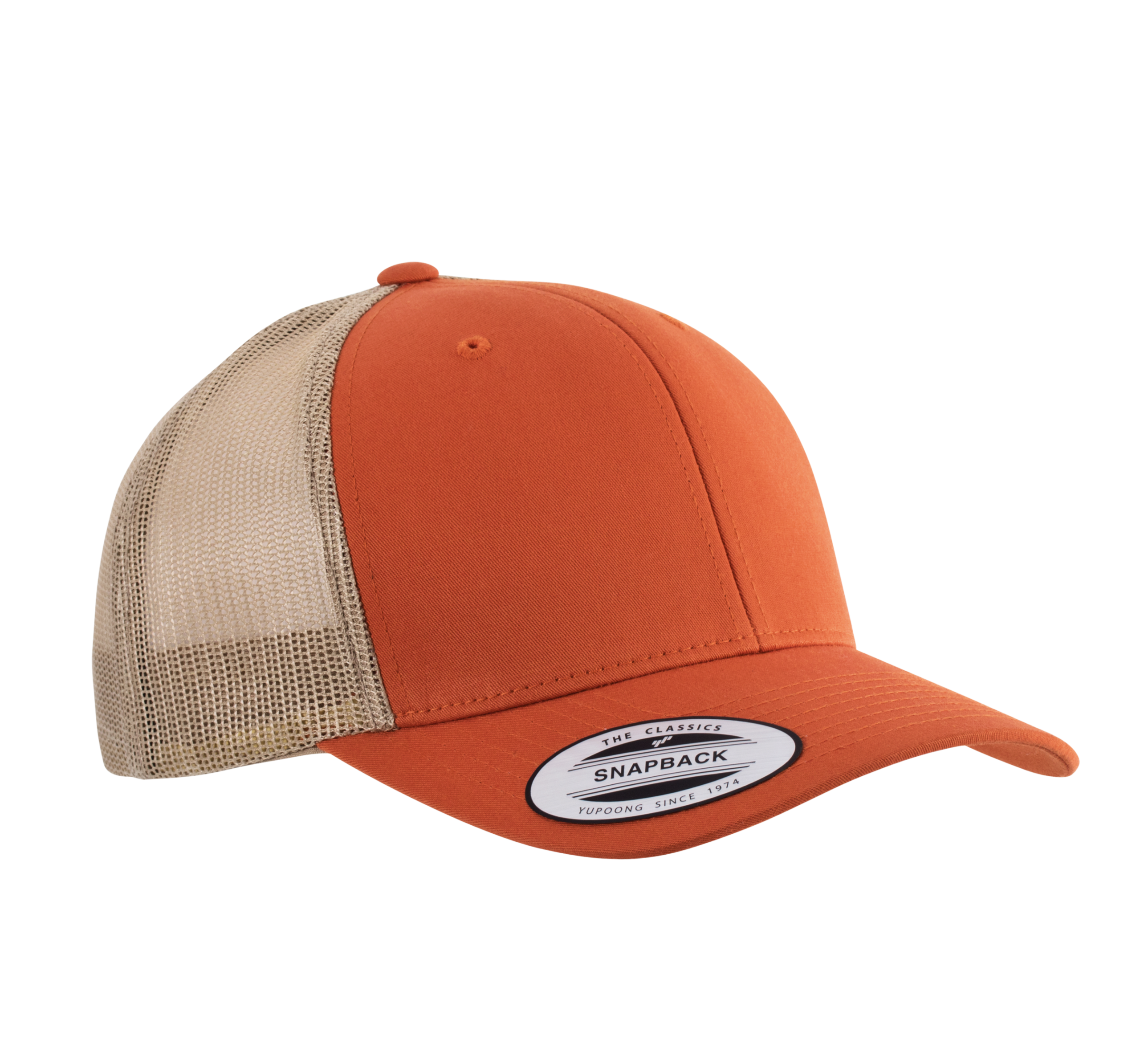 Miniature 13 pour Casquette Trucker modèle rétro - 6 panneaux
