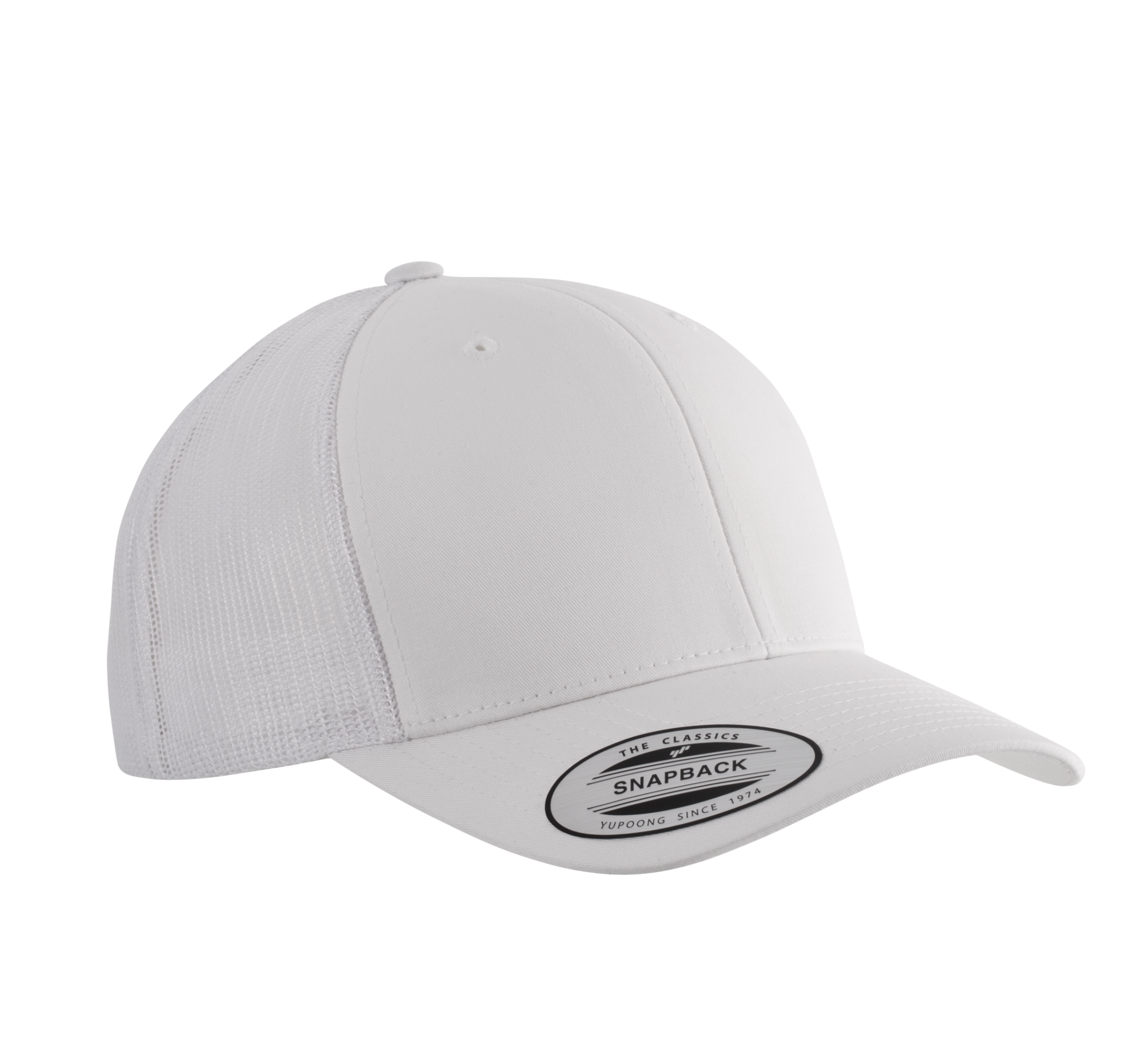 Miniature 14 pour Casquette Trucker modèle rétro - 6 panneaux