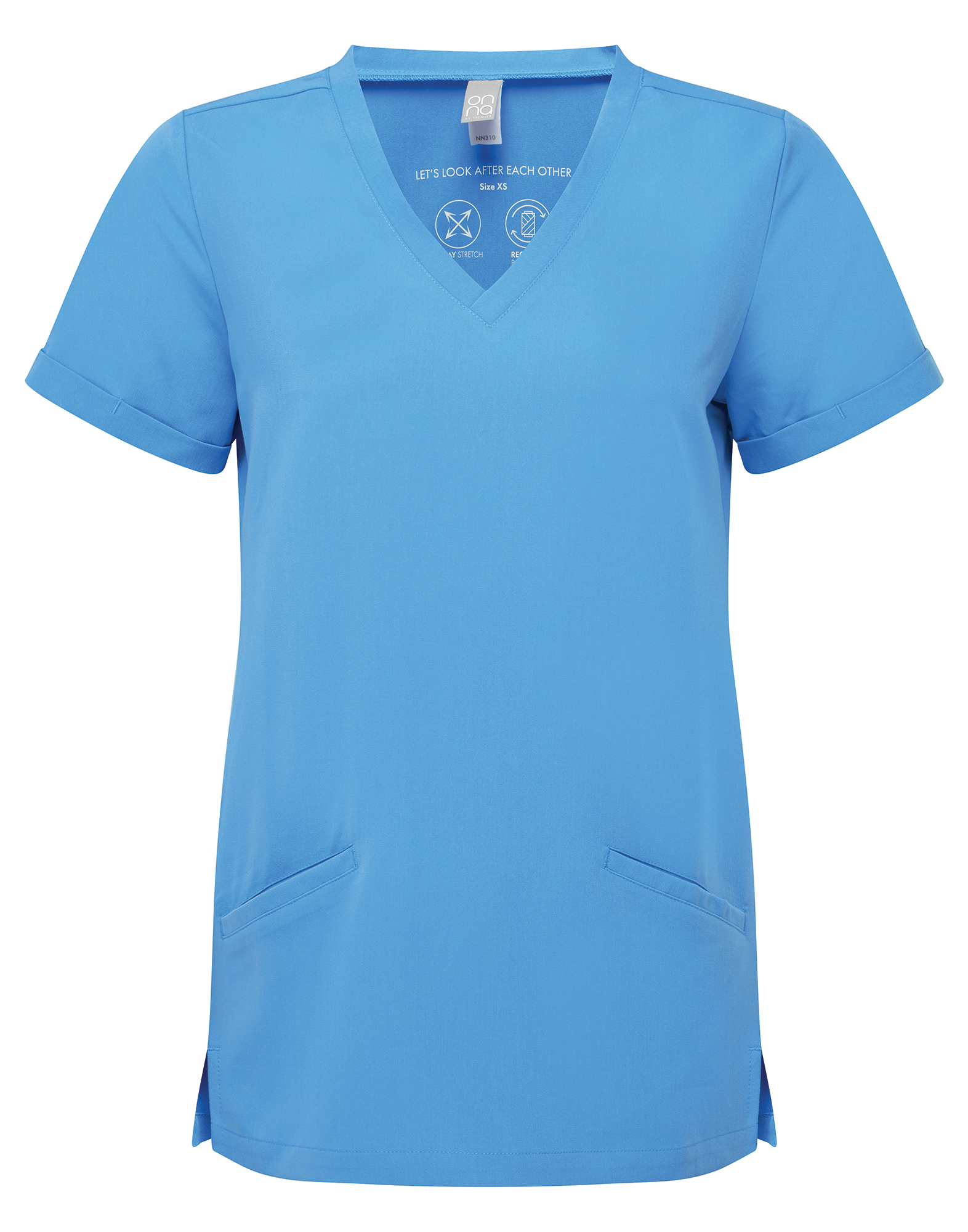 Miniature 24 pour Tunique stretch manches courtes femme