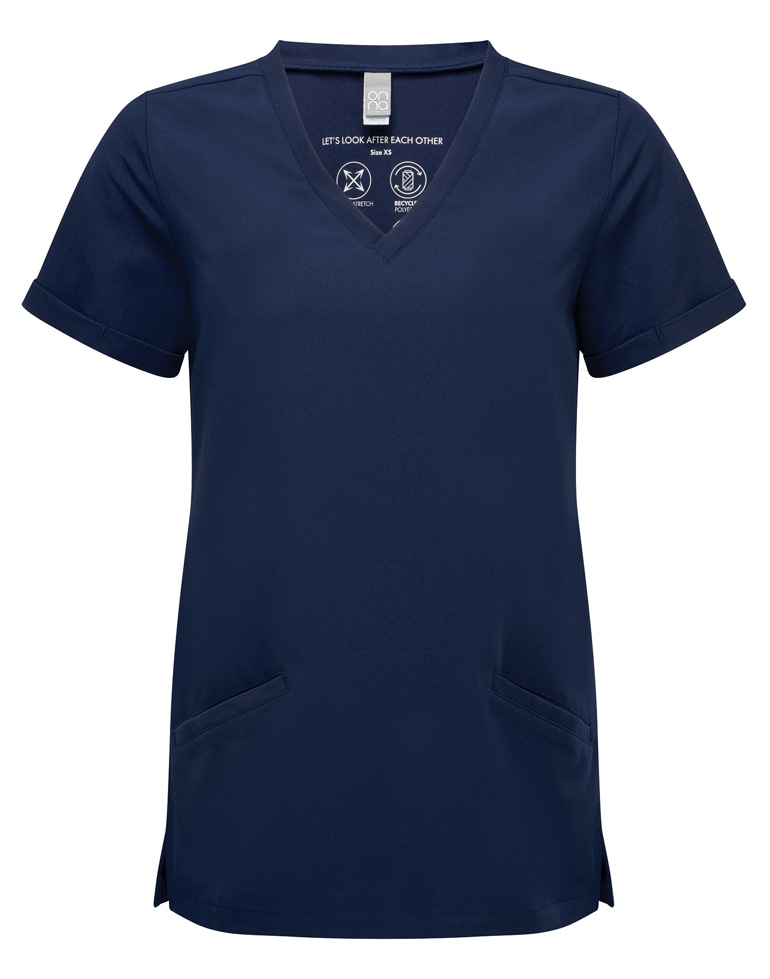 Miniature 27 pour Tunique stretch manches courtes femme