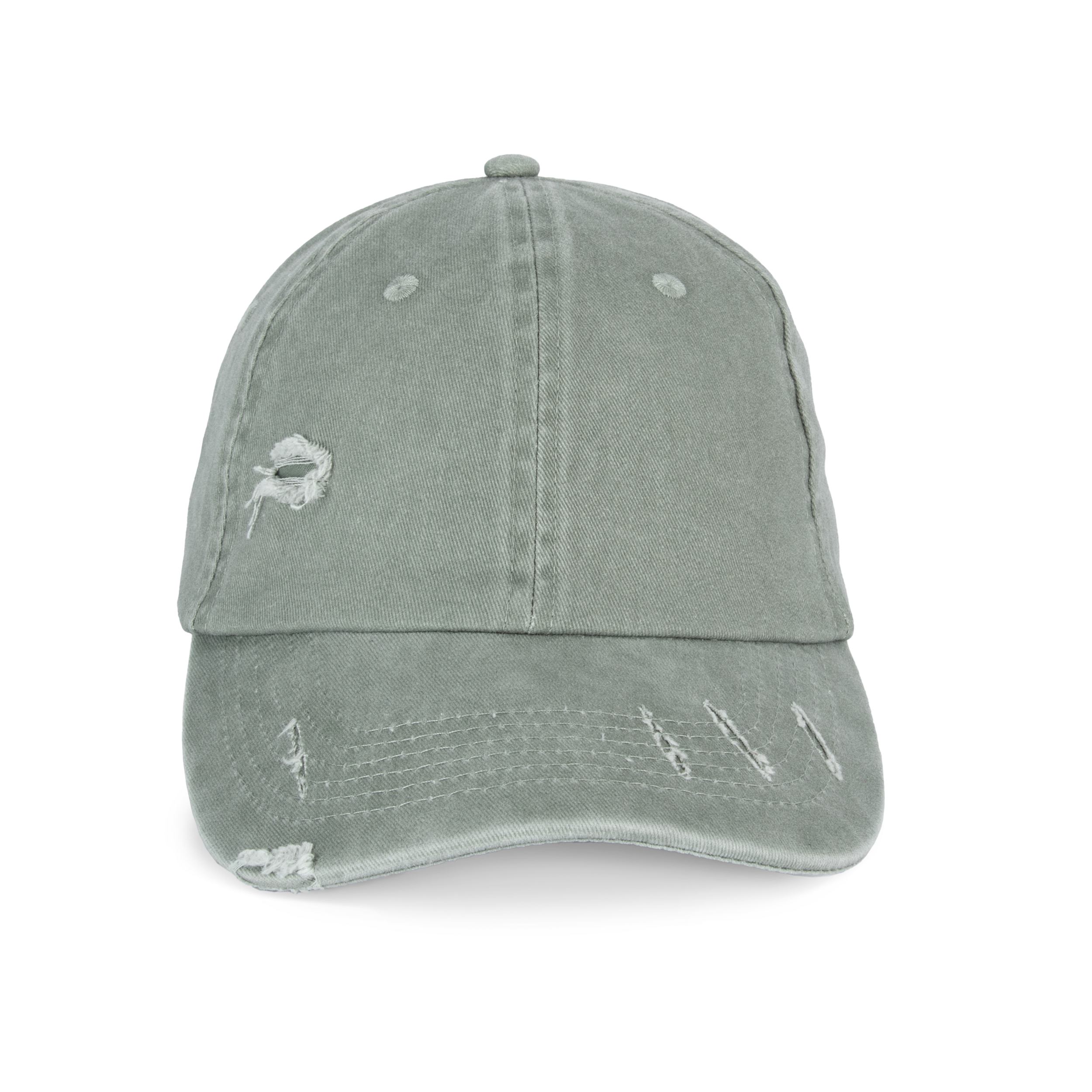 Miniature 4 pour Casquette écoresponsable effet déchiré unisexe