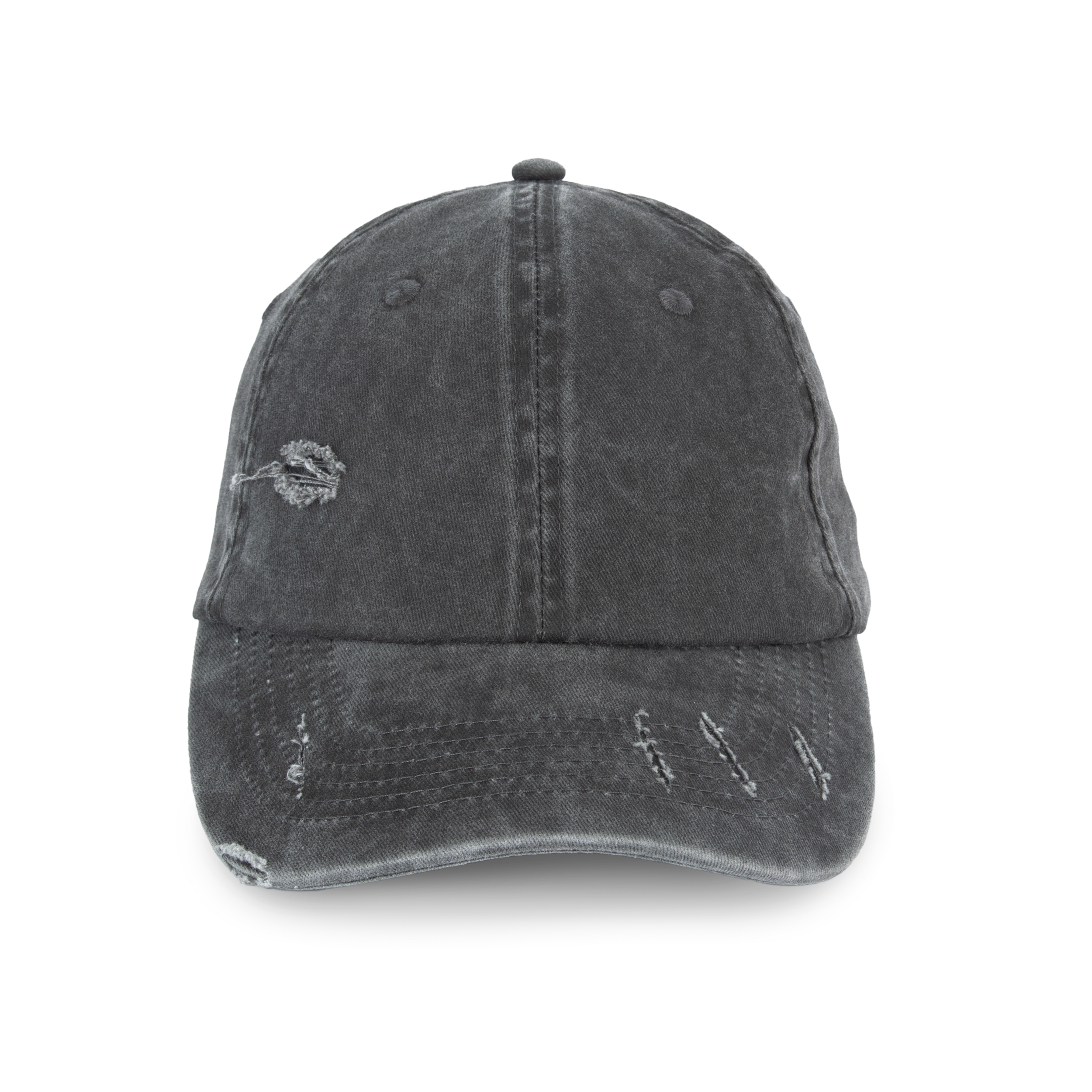 Miniature 5 pour Casquette écoresponsable effet déchiré unisexe