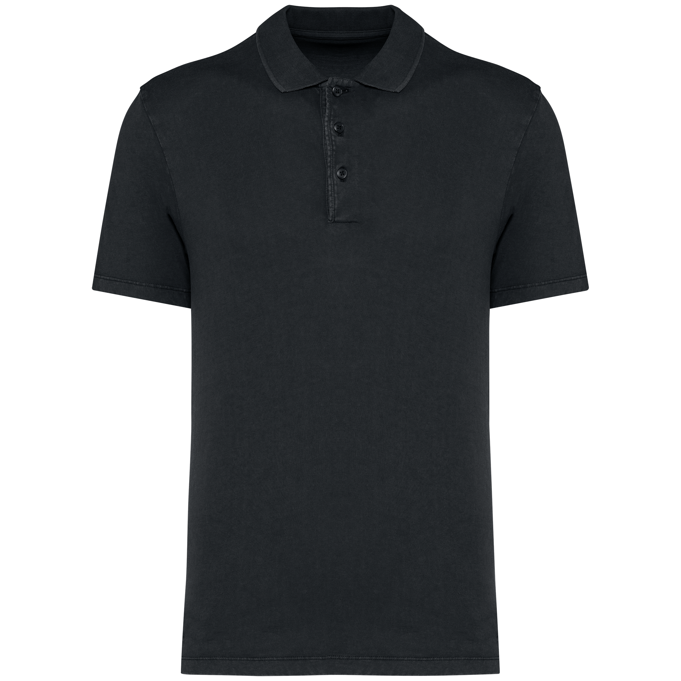Miniature 8 pour Polo écoresponsable délavé en jersey homme