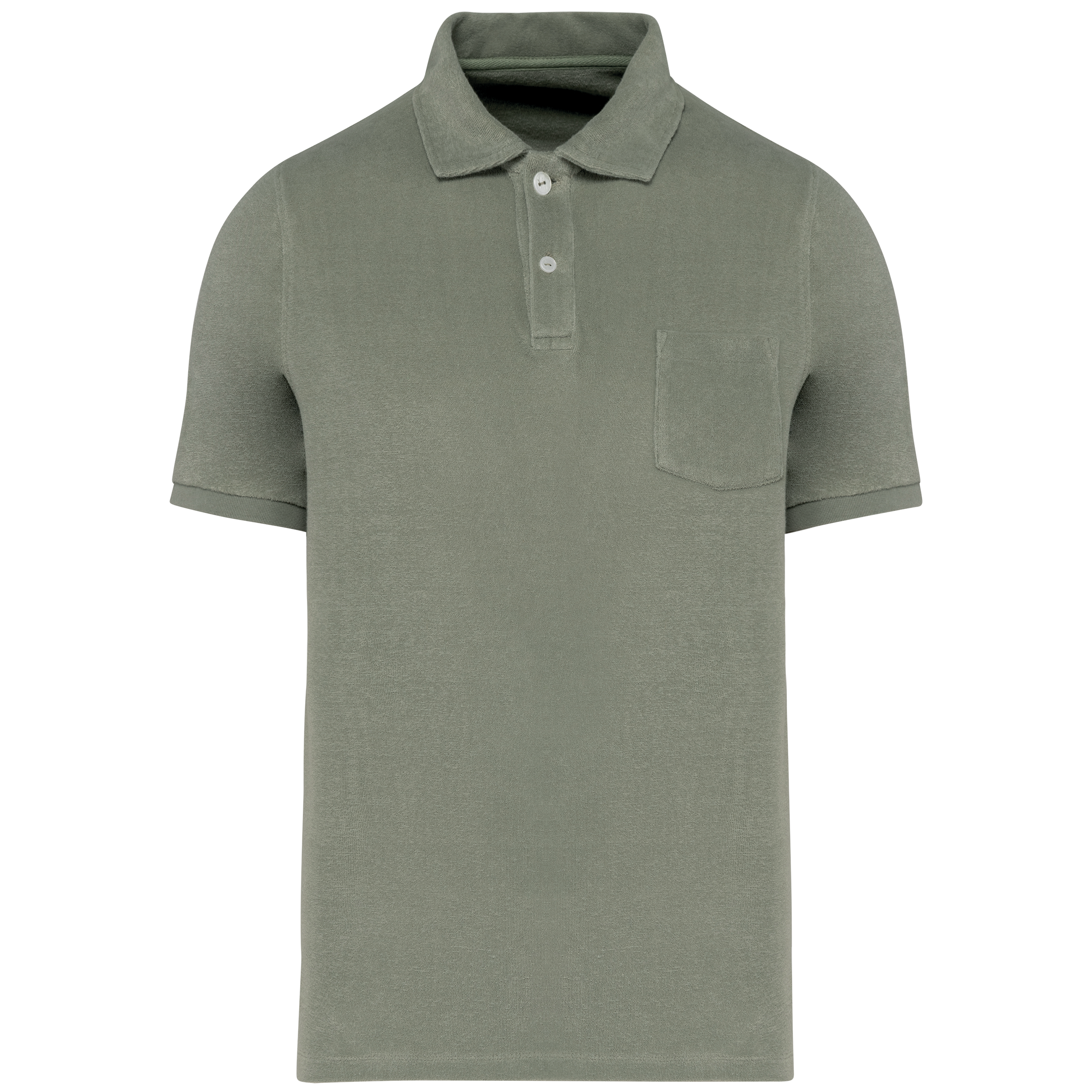 Miniature 5 pour Polo écoresponsable en éponge homme