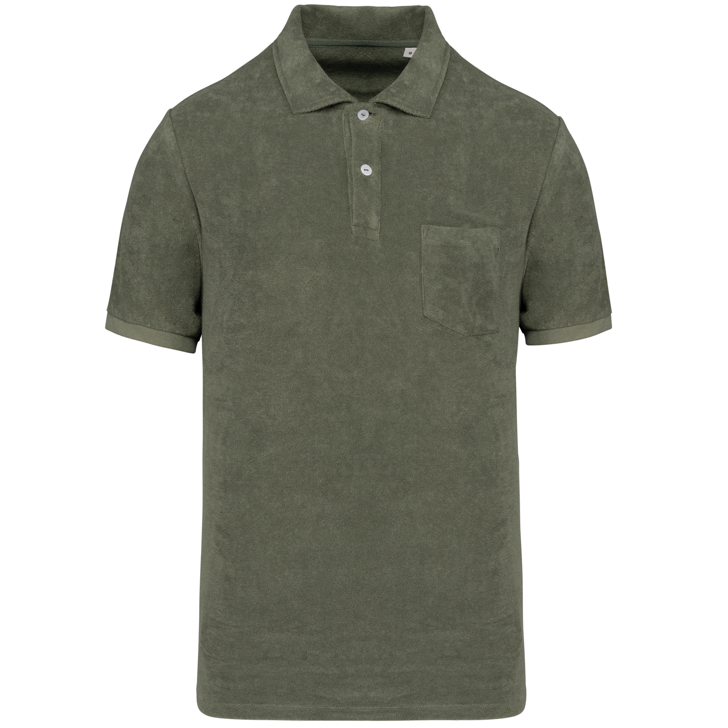 Miniature 9 pour Polo écoresponsable en éponge homme