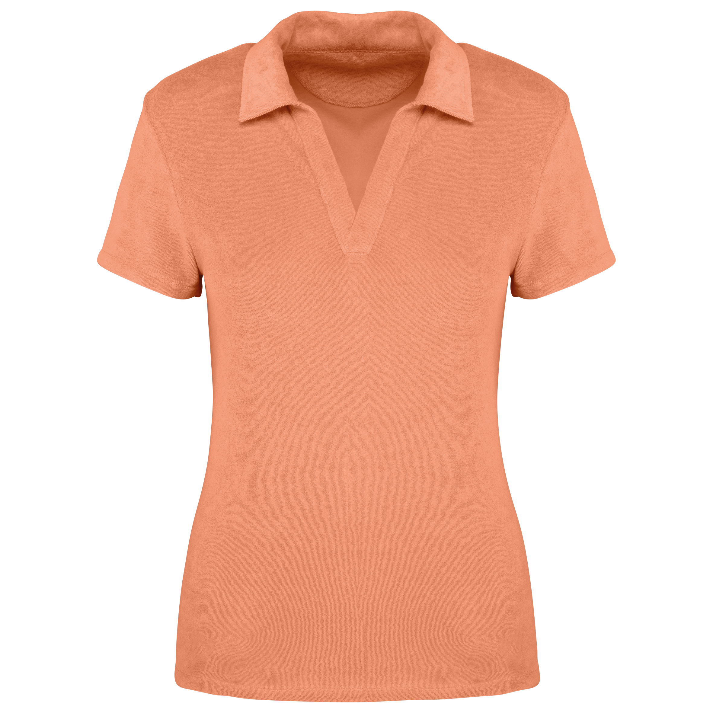 Miniature 1 pour Polo écoresponsable en éponge femme