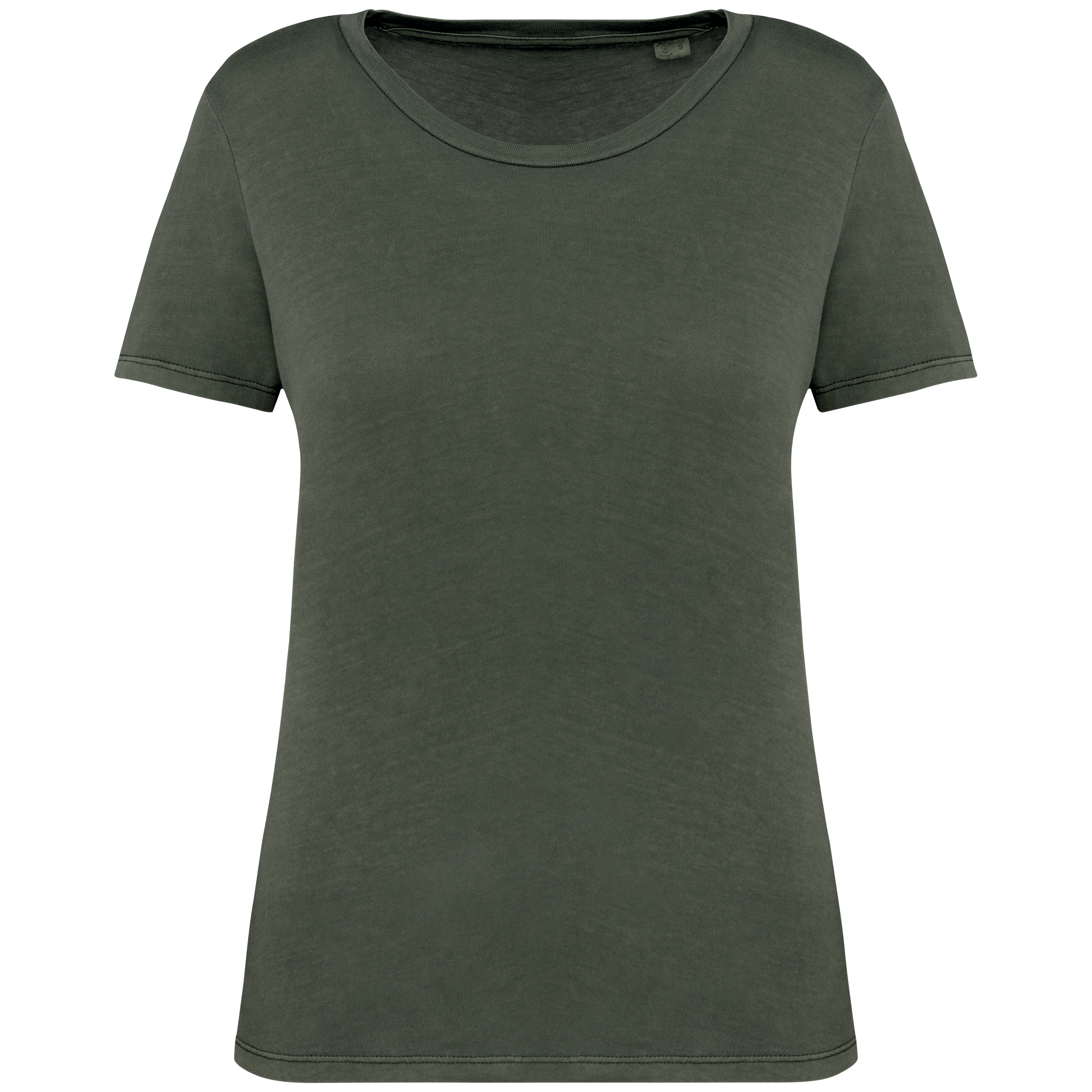 Miniature 10 pour T-shirt écoresponsable délavé femme