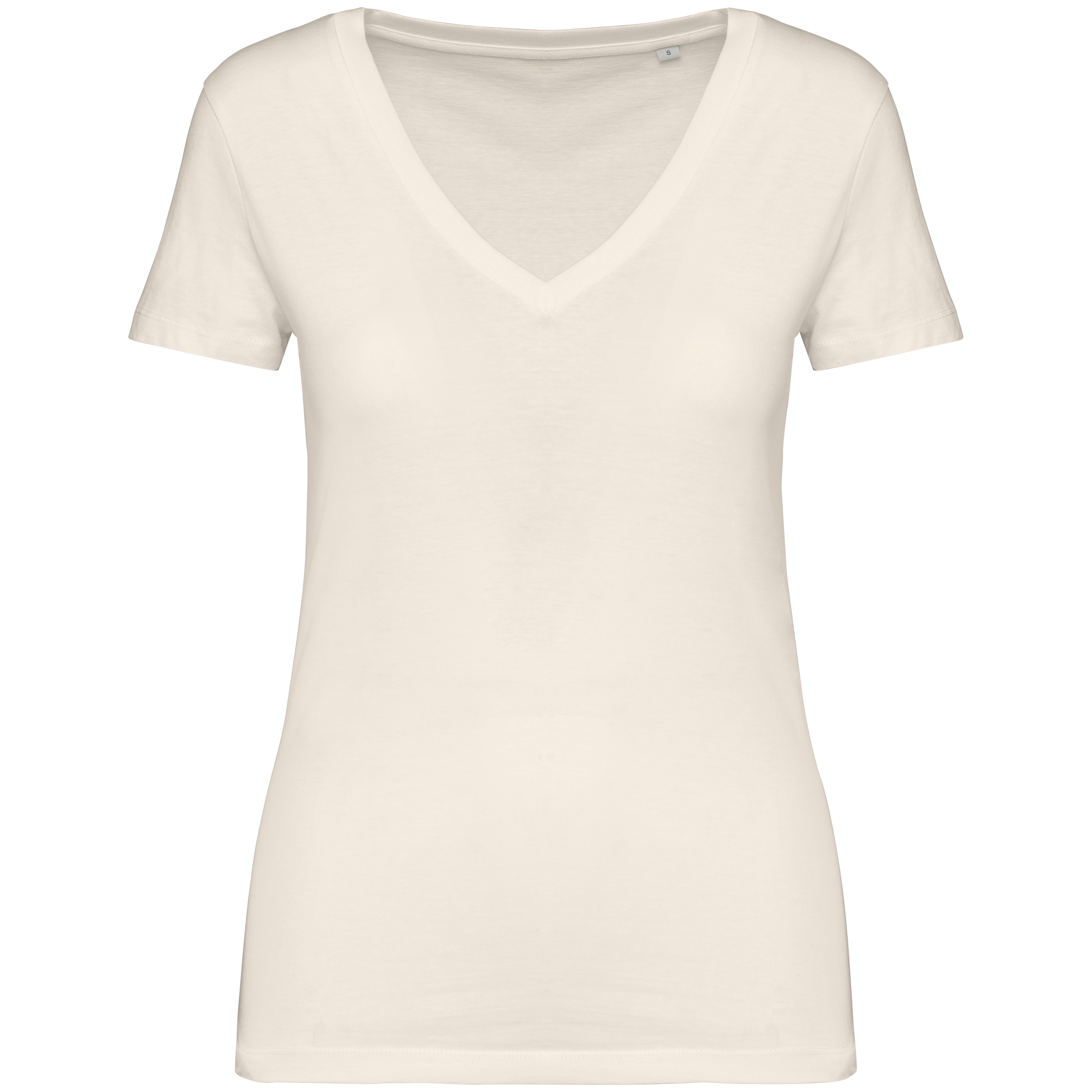 Miniature 7 pour T-shirt écoresponsable col V femme