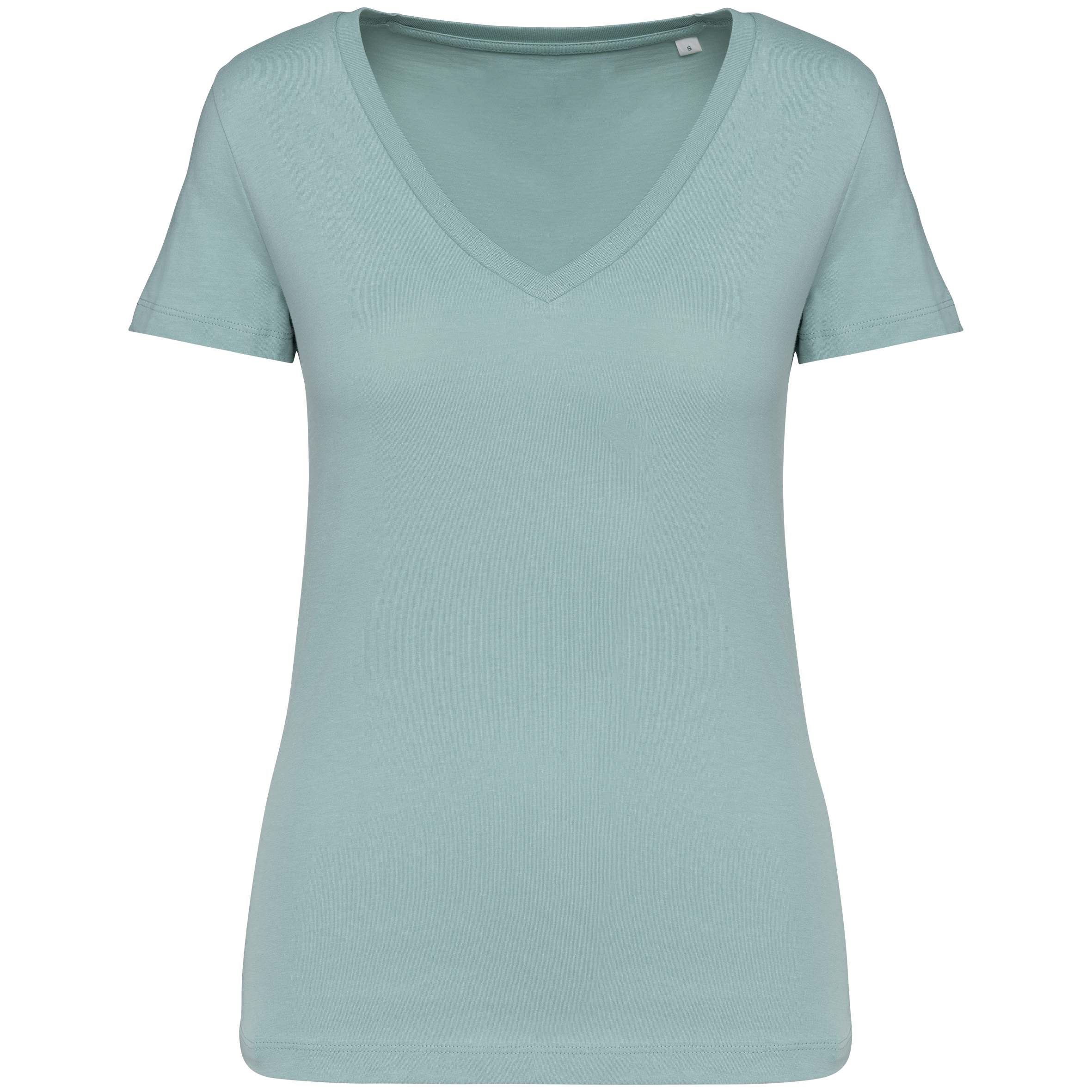 Miniature 8 pour T-shirt écoresponsable col V femme