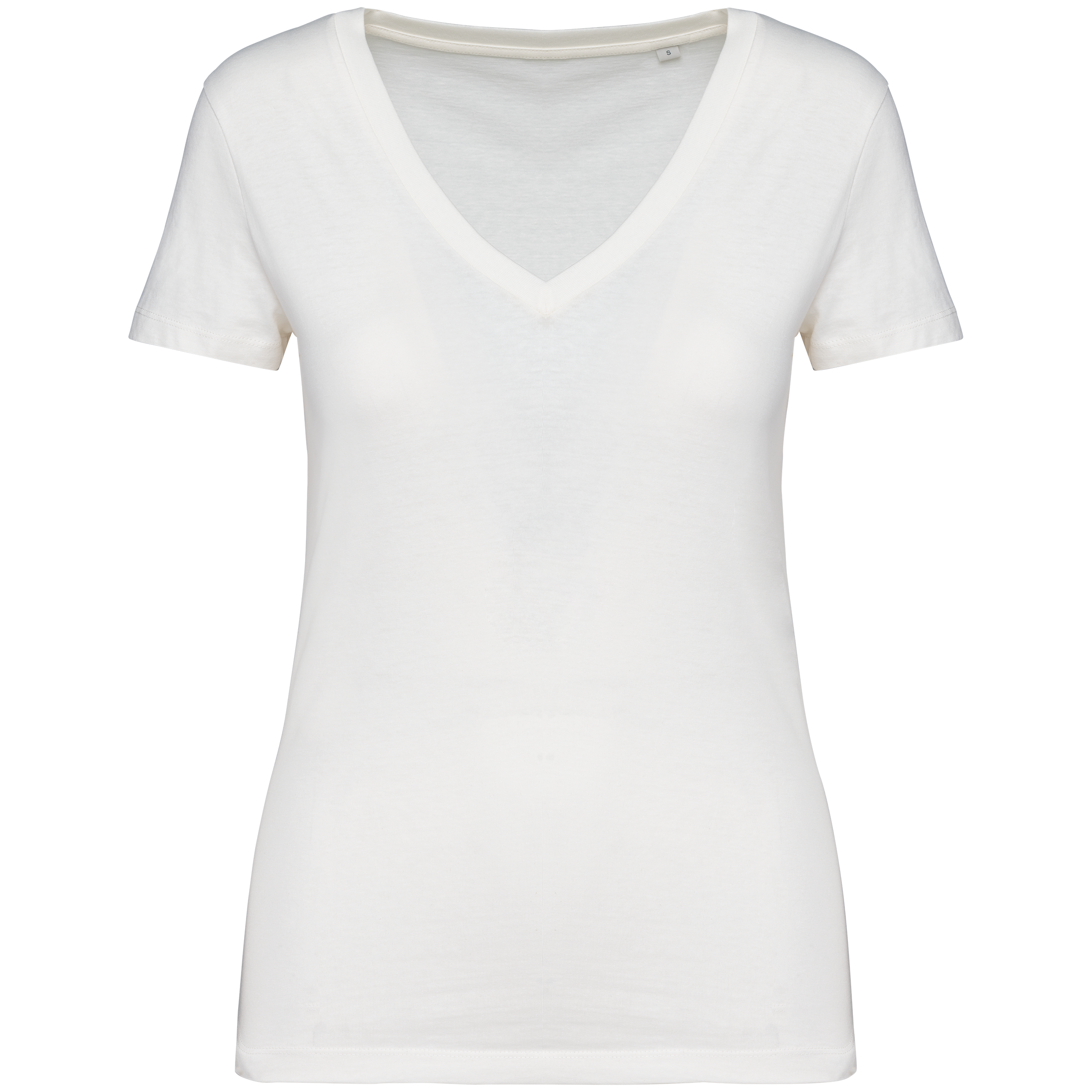 Miniature 10 pour T-shirt écoresponsable col V femme