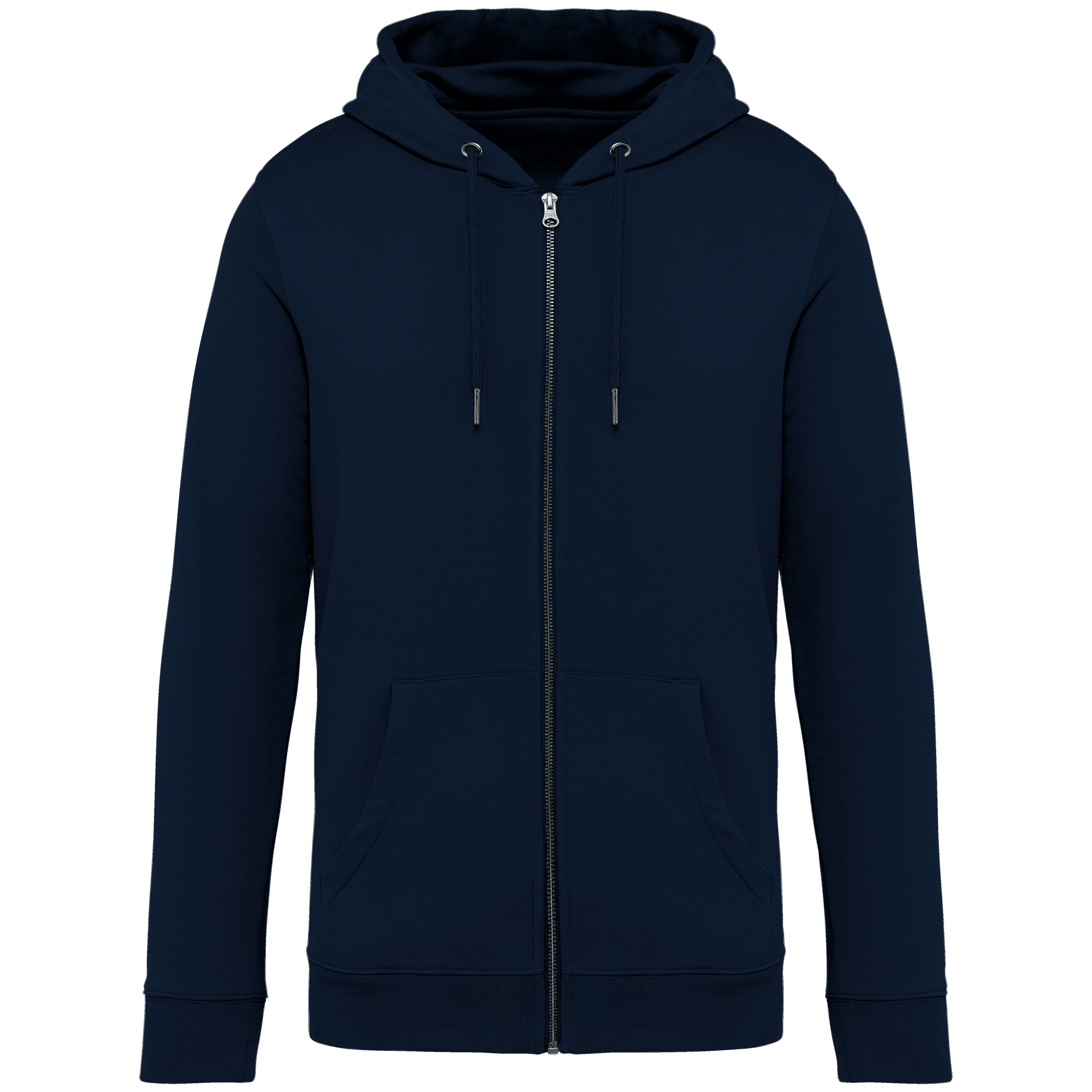 Miniature 7 pour Sweat-shirt écoresponsable zippé à capuche unisexe